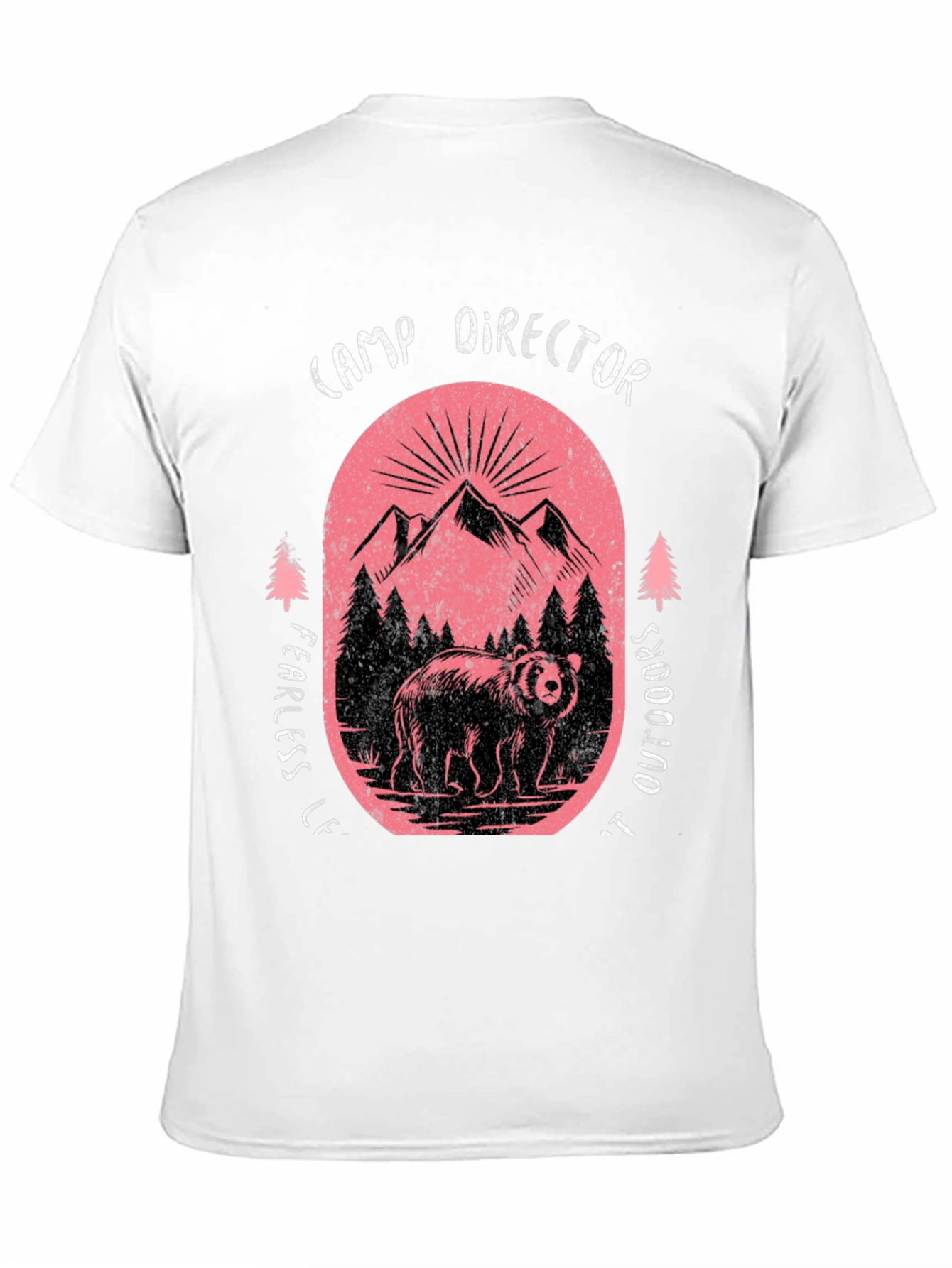 Camp Director Bear Graphic Tee