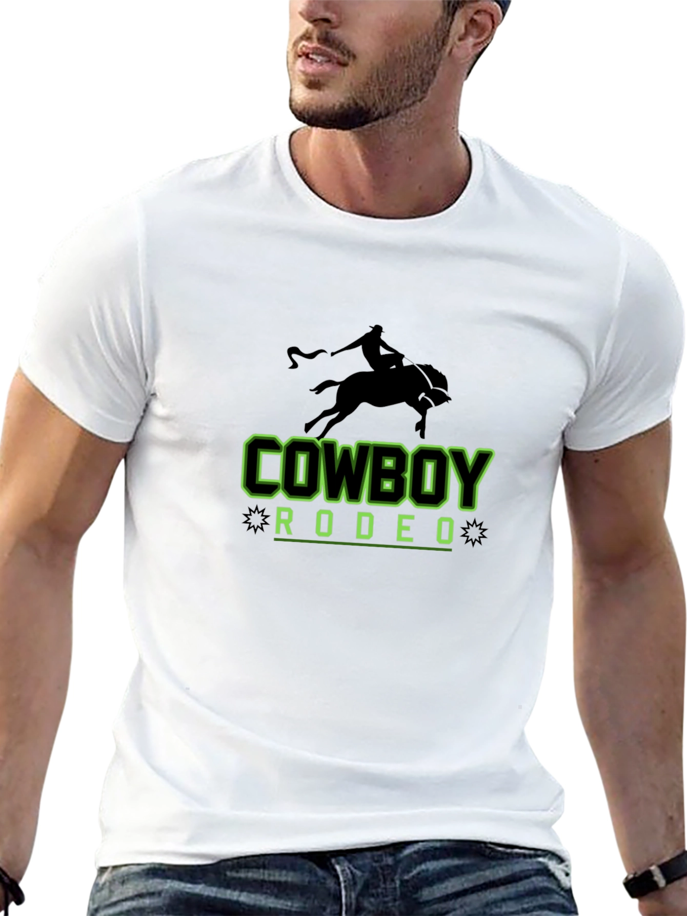 Cowboy Rodeo Graphic T-Shirt