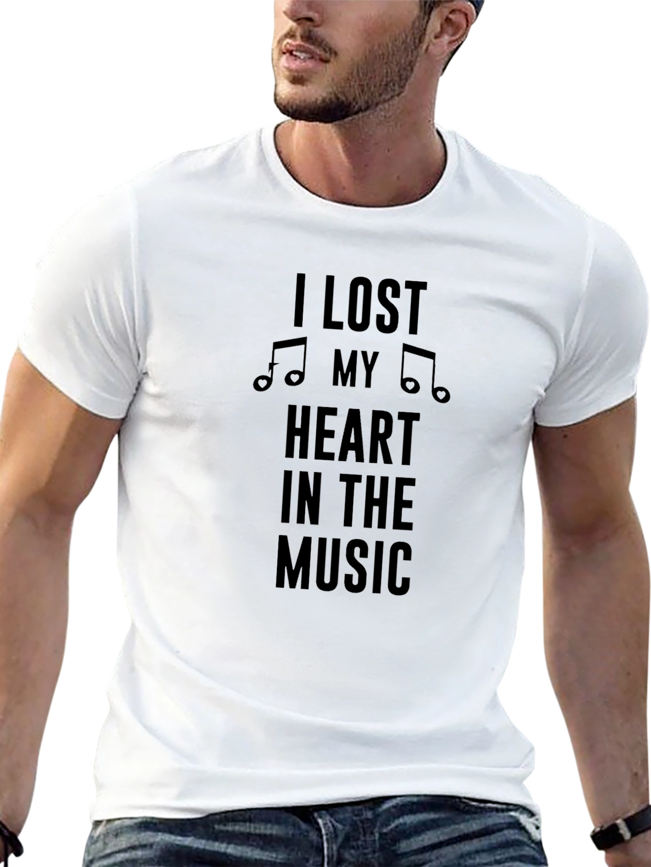 Music Lover T-Shirt: I Lost My Heart