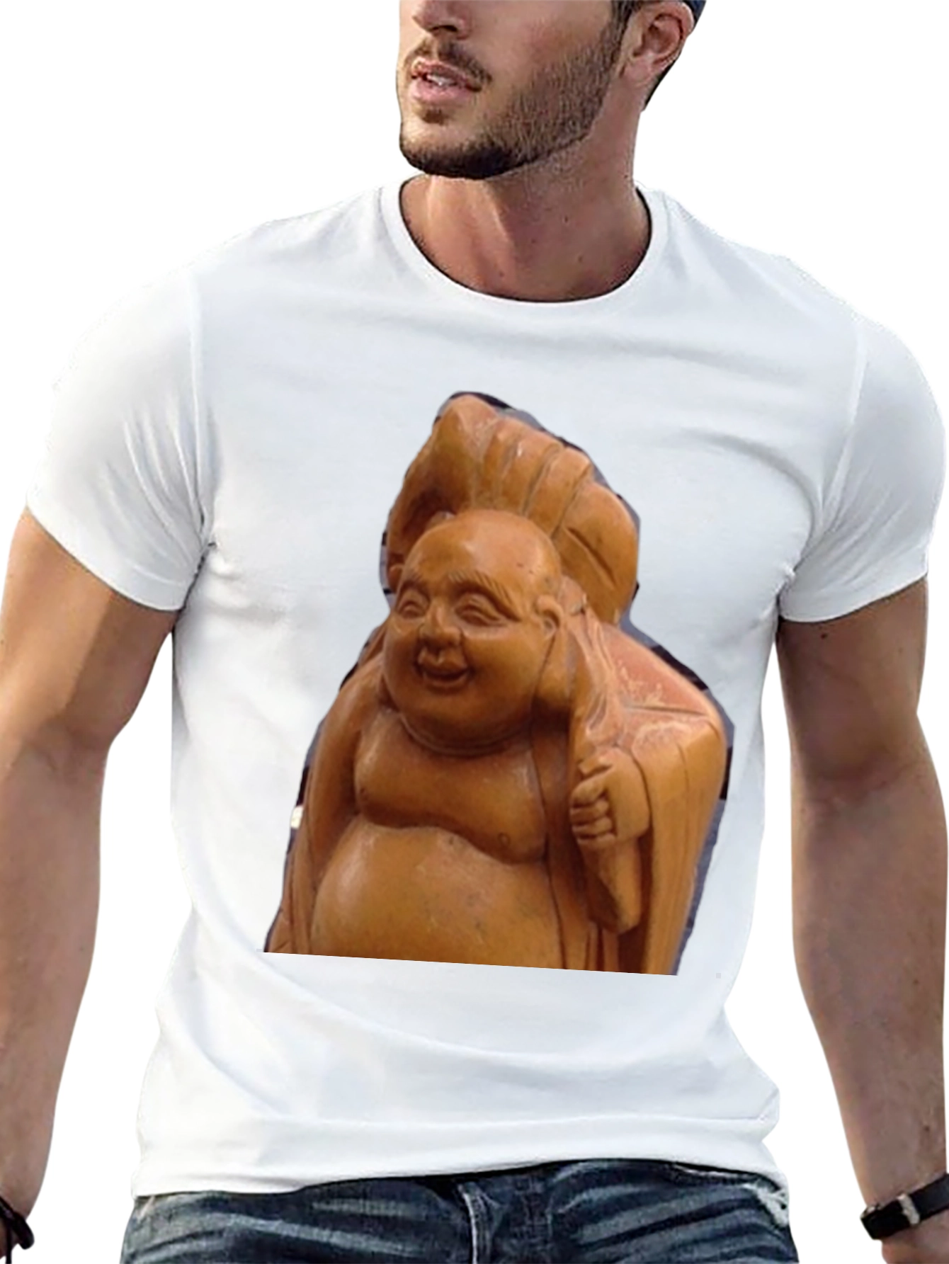Buddha Graphic Tee - Lucky Buddha T-Shirt