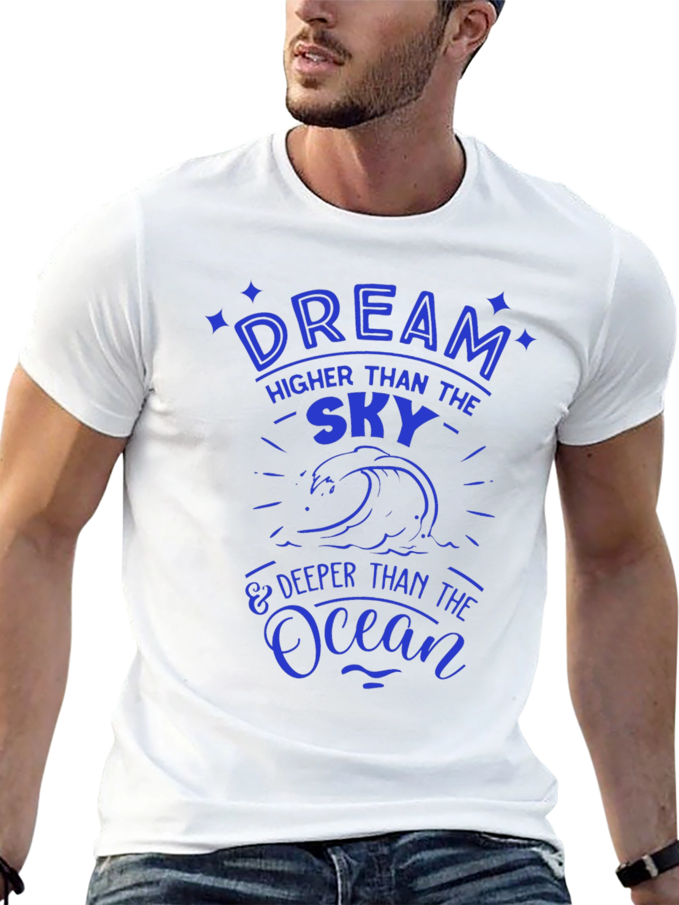 Dream Higher T-Shirt - Ocean Lover Tee