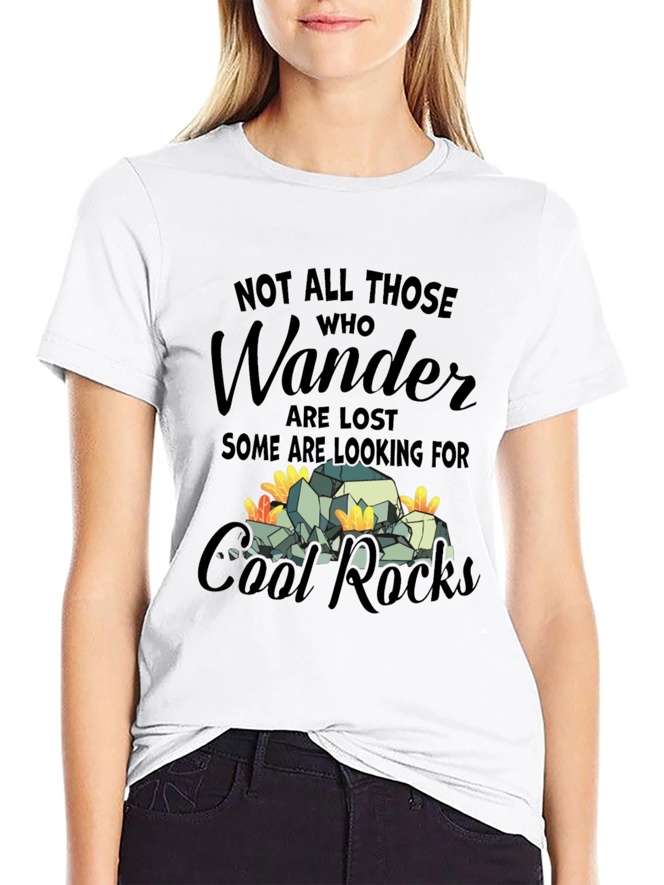 Wander Cool Rocks Graphic Tee