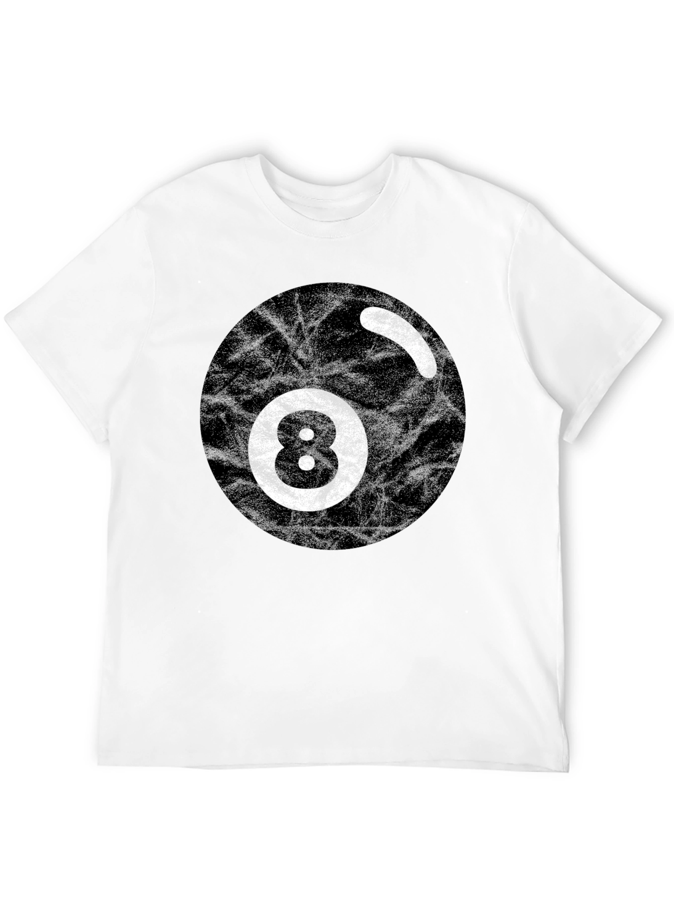 8 Ball Graphic Tee - Retro Style