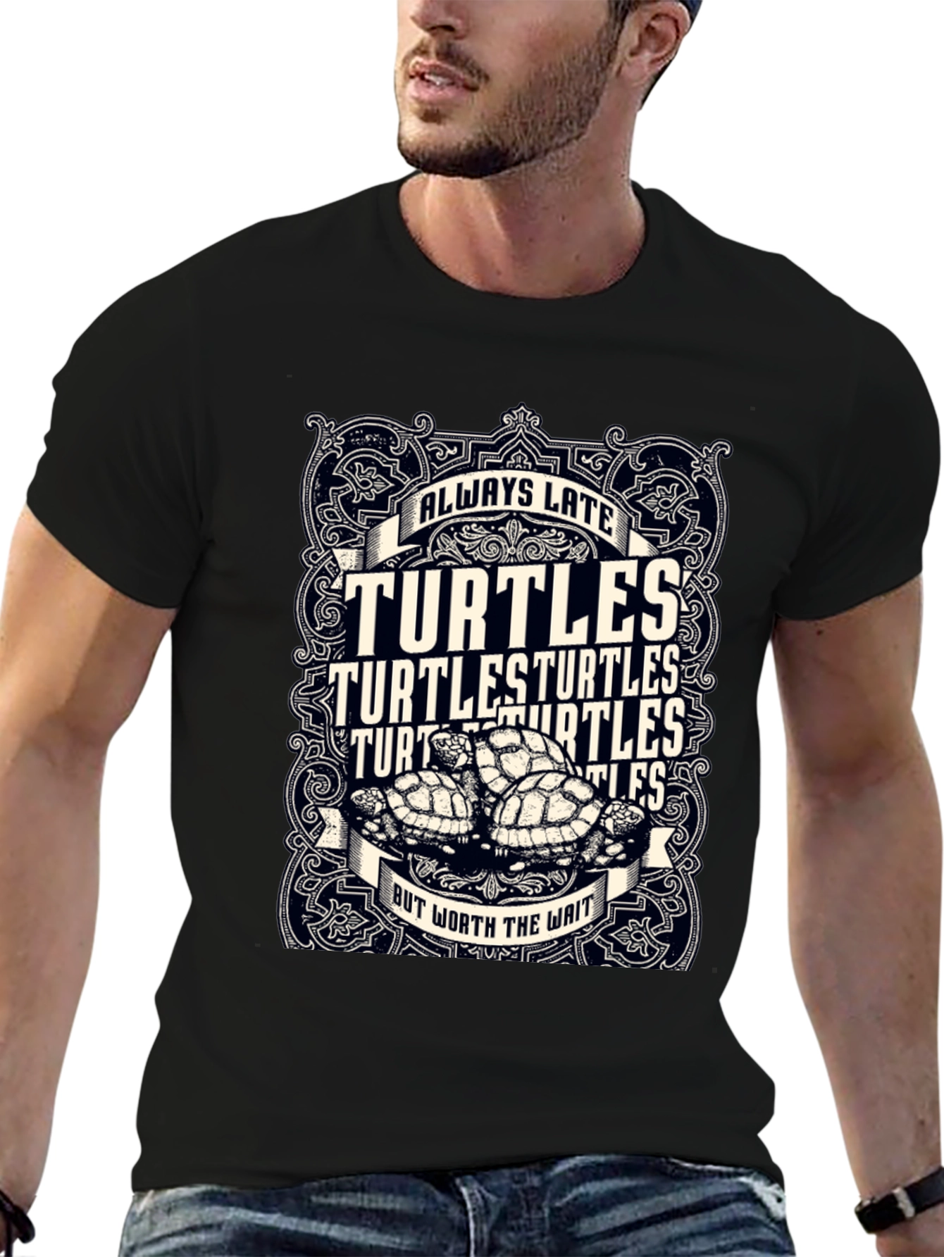 Always Late Turtles T-Shirt - Worth the Wait