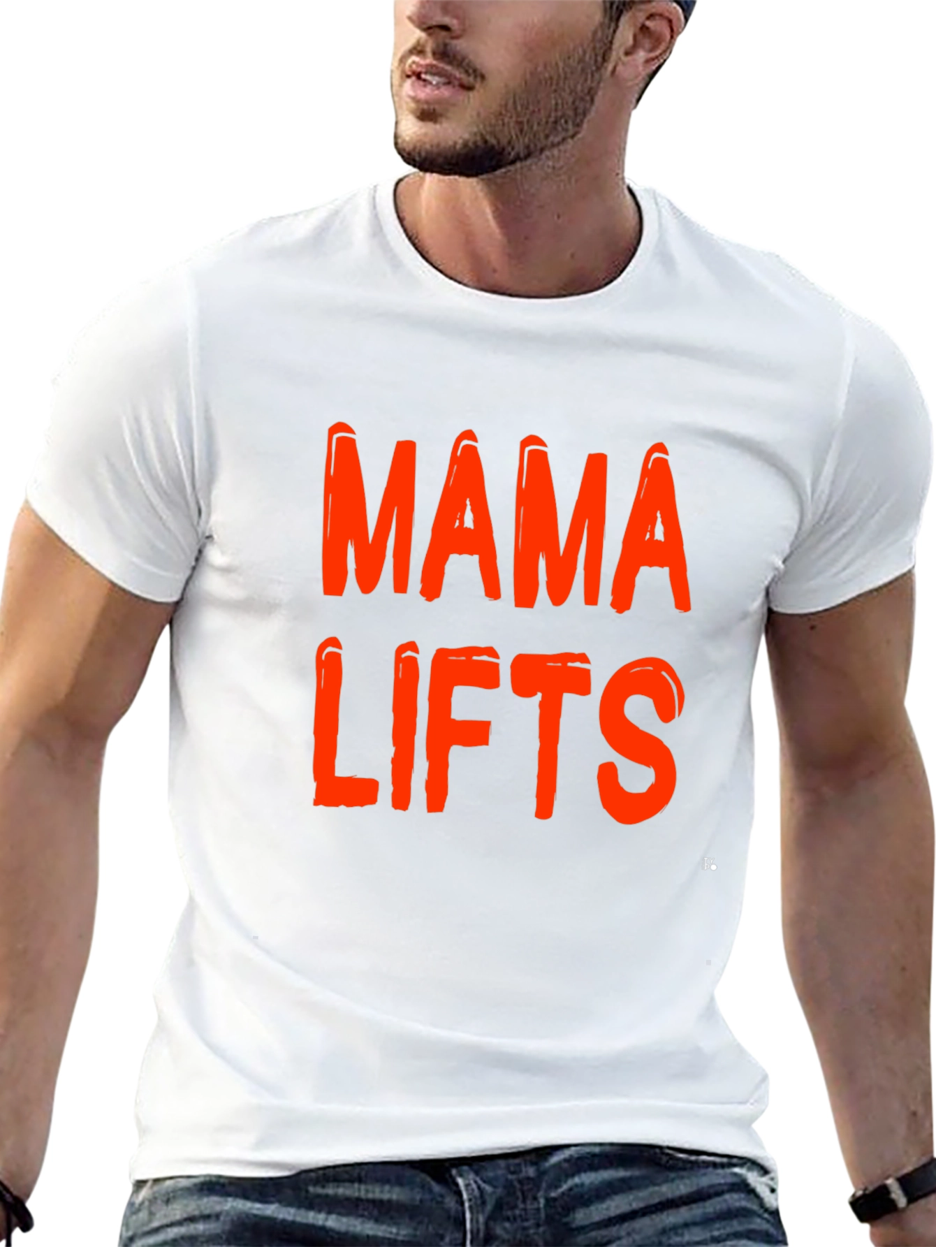 Mama Lifts Graphic Tee - Black Casual Shirt