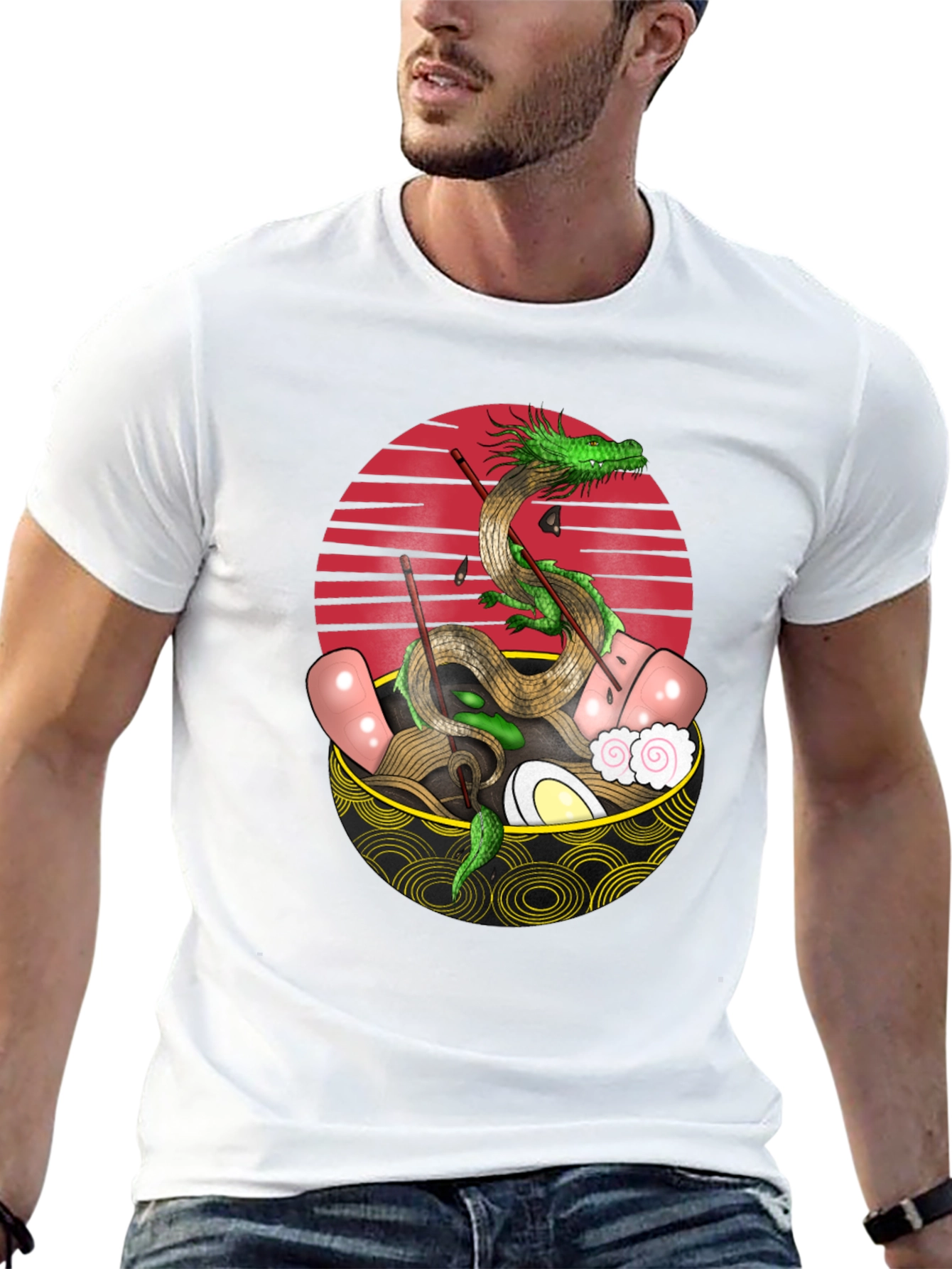 Dragon Ramen Bowl T-Shirt