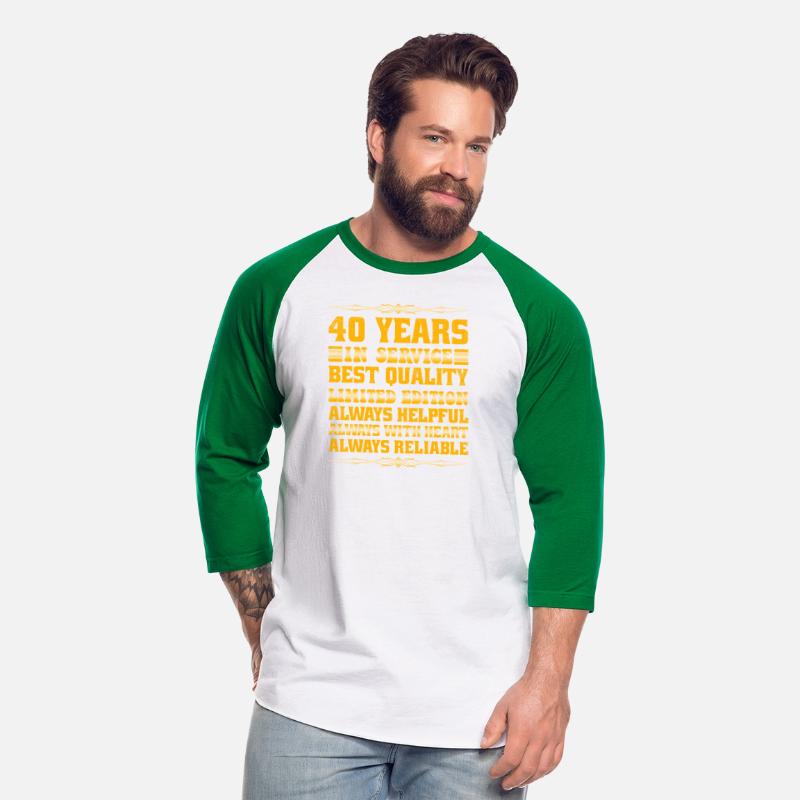 40 Years in Service Best Quality Limited Edition