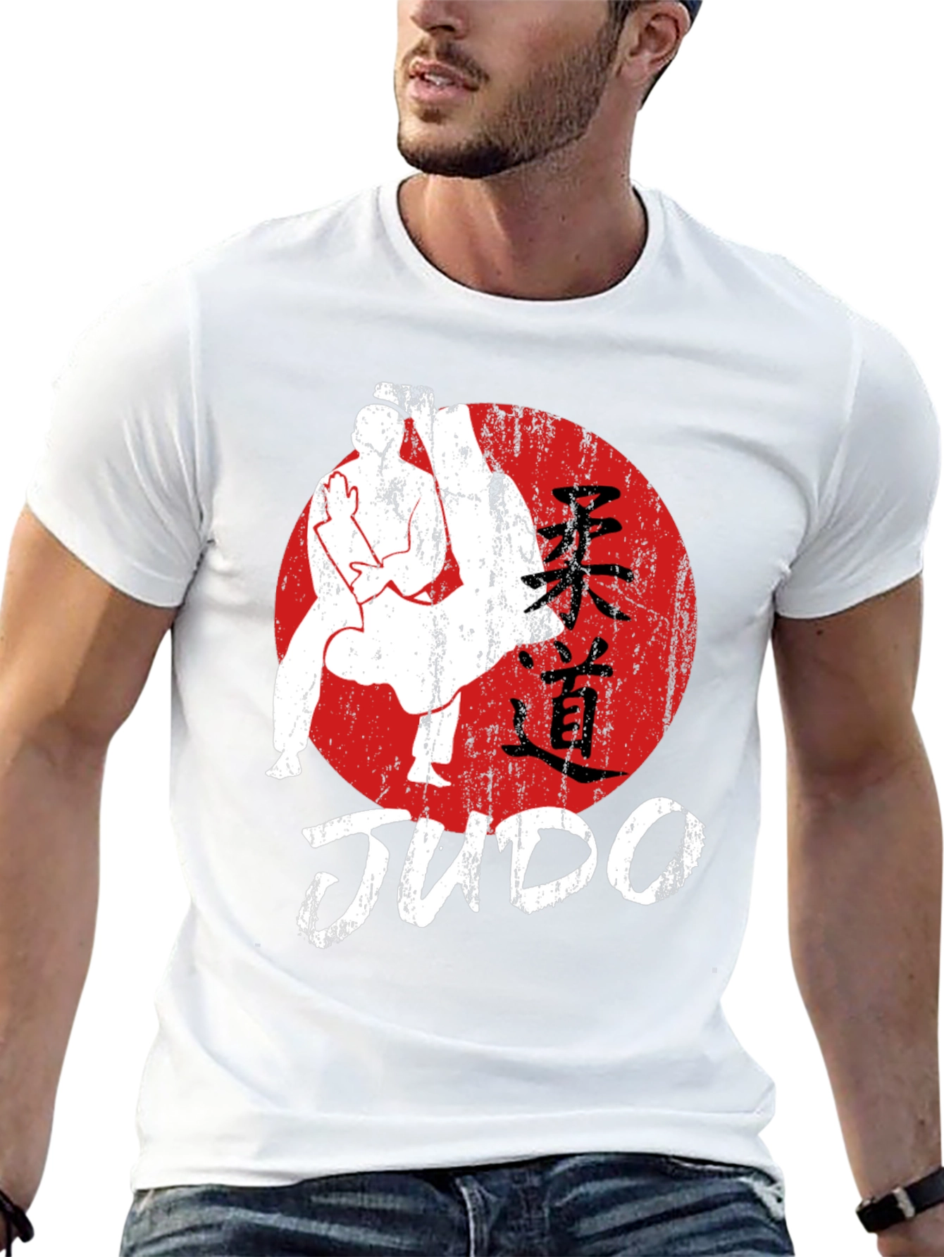Judo Martial Arts Black T-Shirt