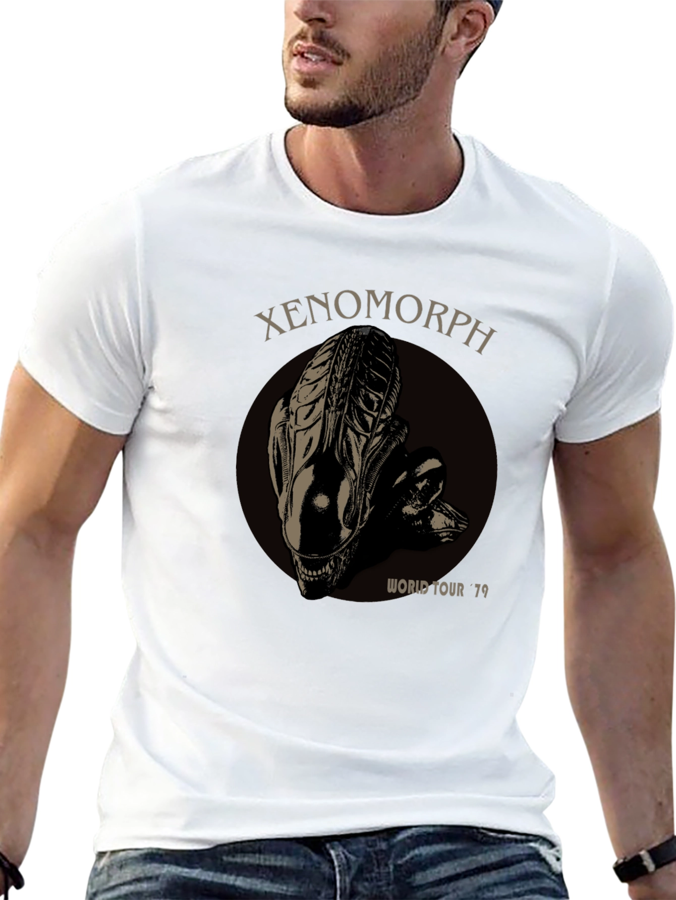 Xenomorph World Tour 79 Black T-Shirt