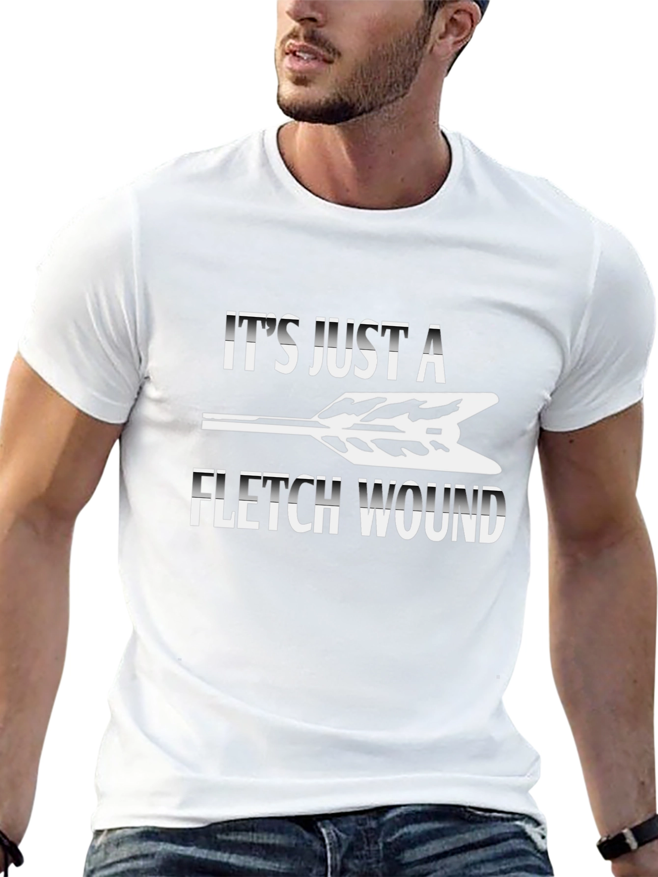 Its Just a Fletch Wound T-Shirt