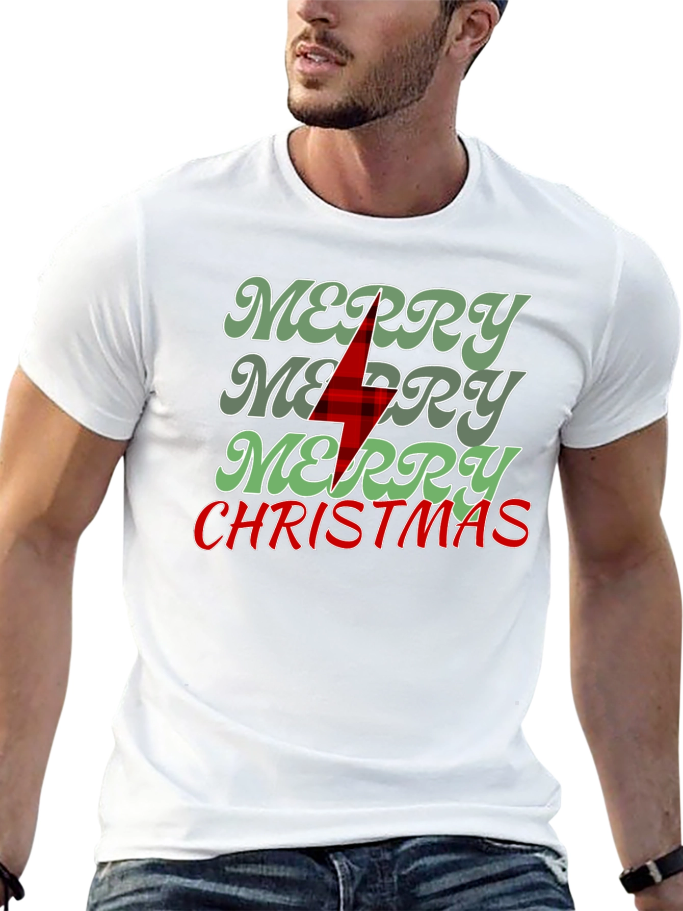 Merry Christmas T-Shirt - Holiday Tee