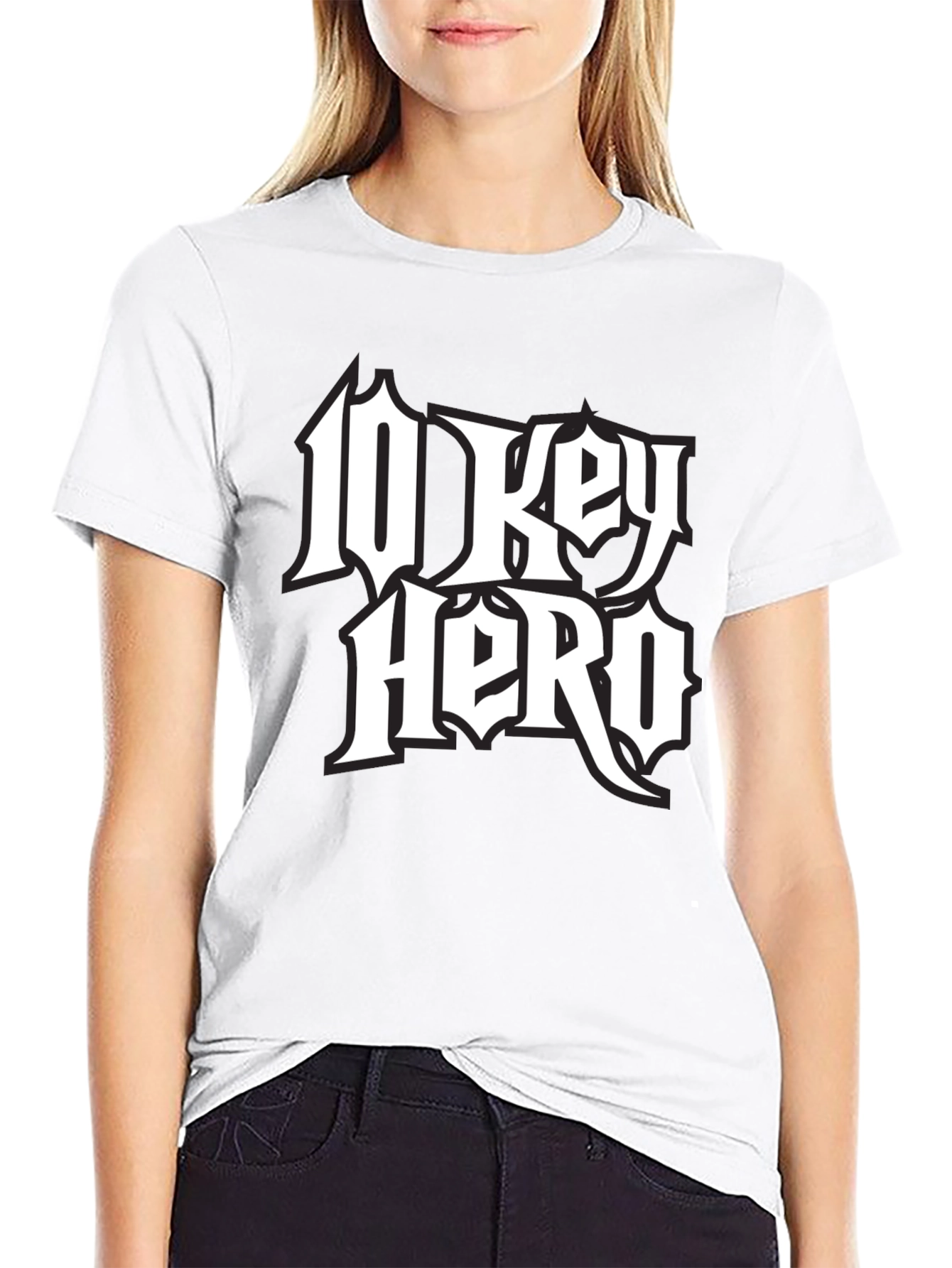 10 Key Hero Black Graphic Tee