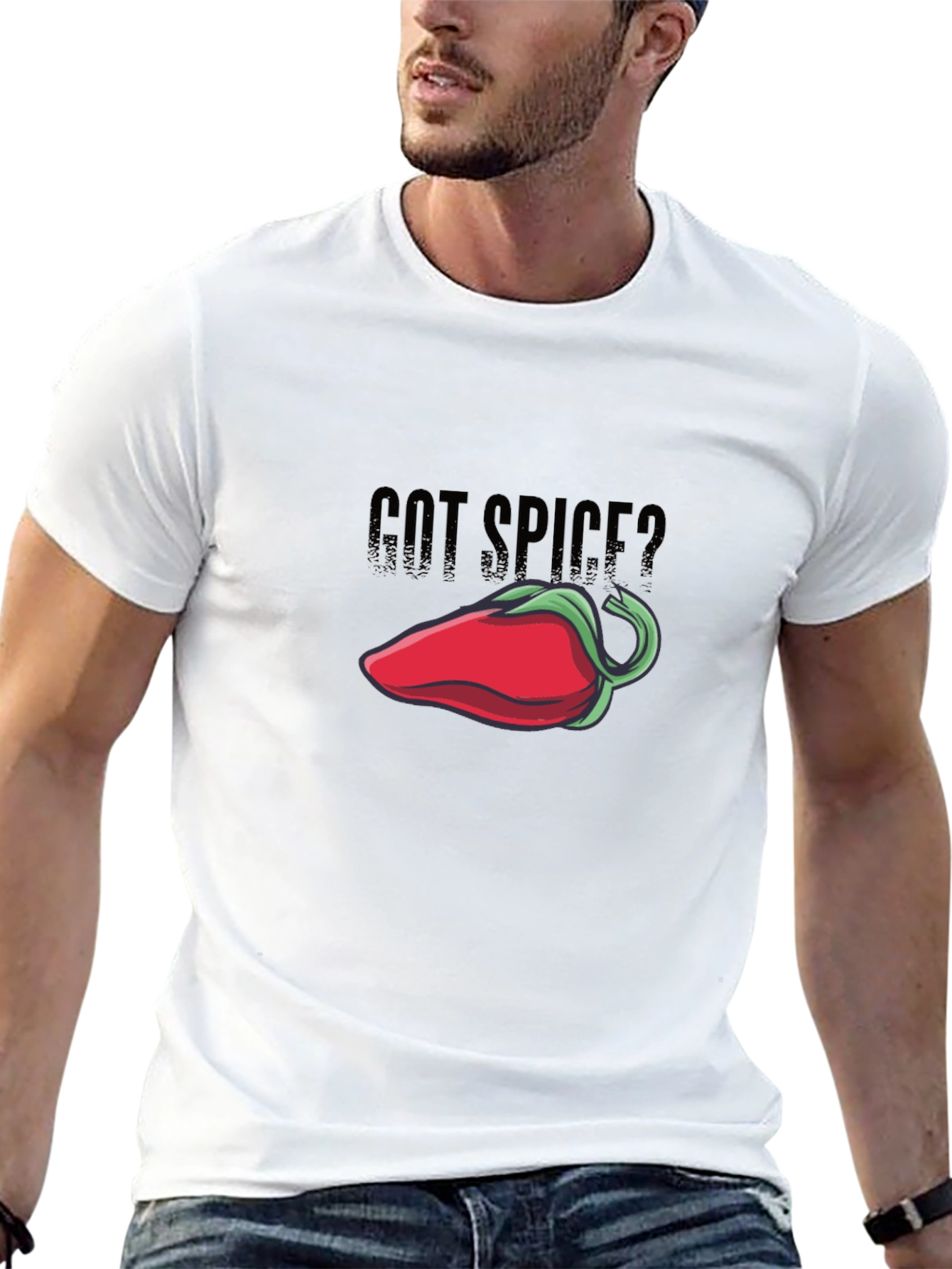 Got Spice? Graphic T-Shirt - Red Pepper Design