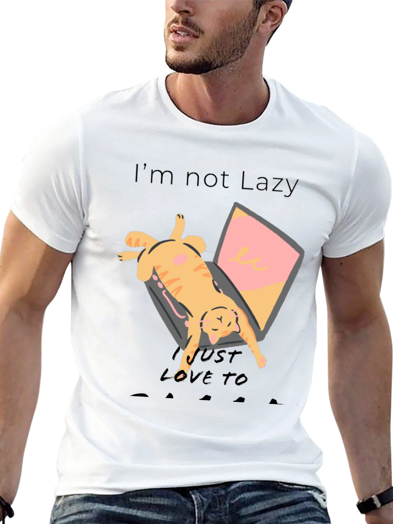 Cat Lovers Lazy Day T-Shirt