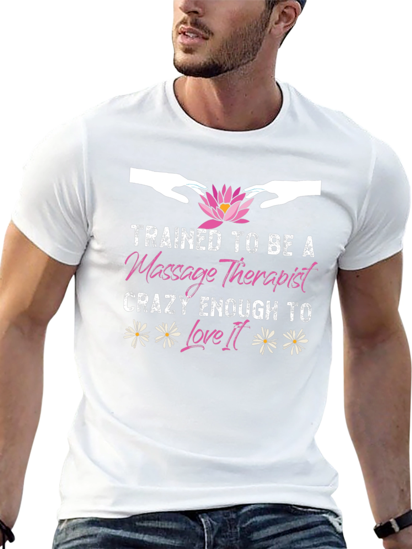 Massage Therapist T-Shirt - Trained To Be Crazy Enough