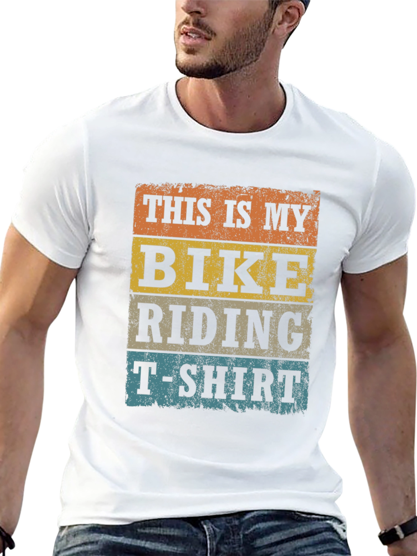 Bike Riding T-Shirt - Funny Retro Graphic Tee