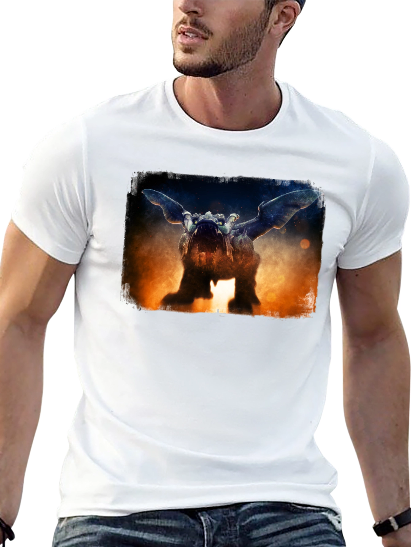 Gargoyle Graphic Black T-Shirt