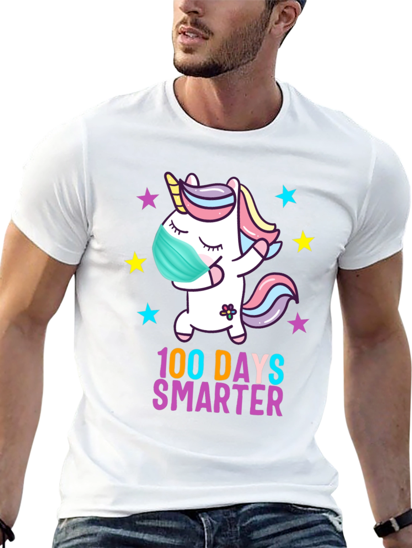 100 Days Smarter Unicorn T-Shirt