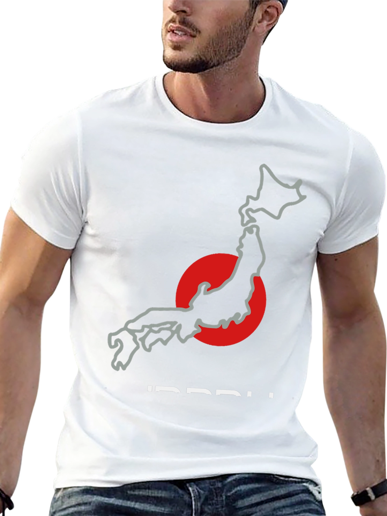 Japan Outline Graphic T-Shirt