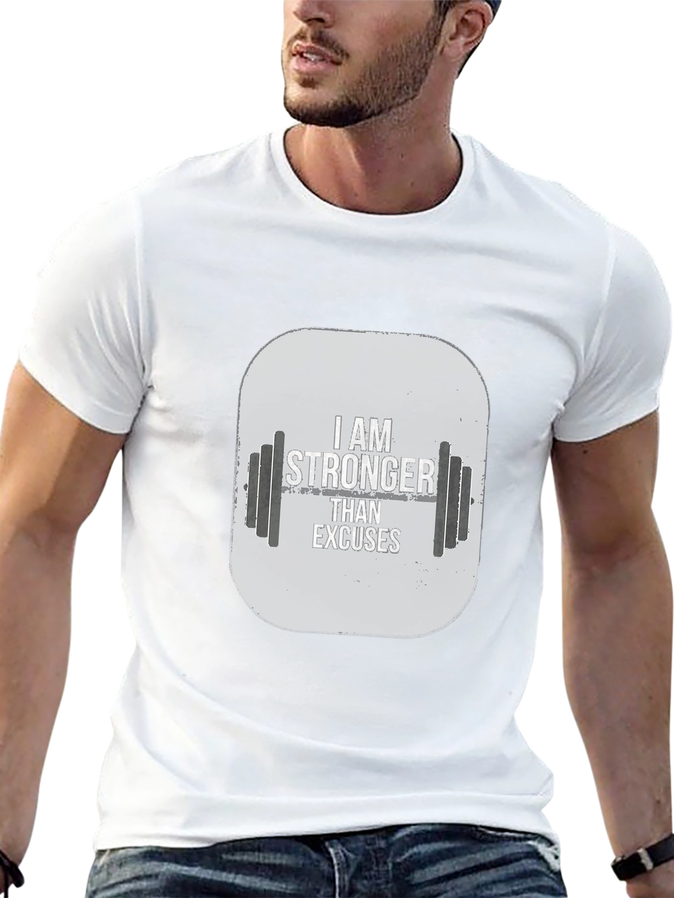 I Am Stronger Than Excuses Graphic T-Shirt