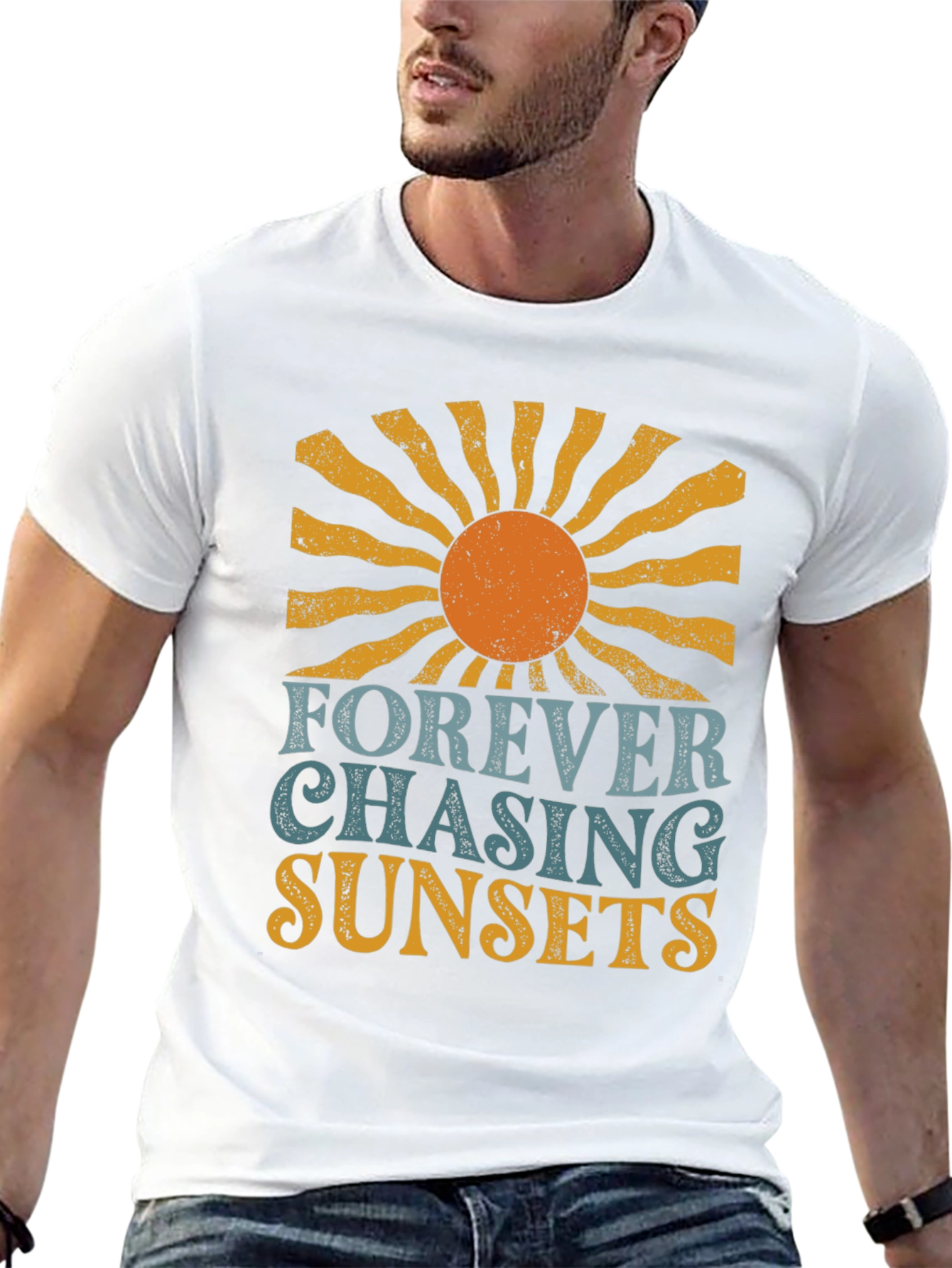 Forever Chasing Sunsets Graphic Tee