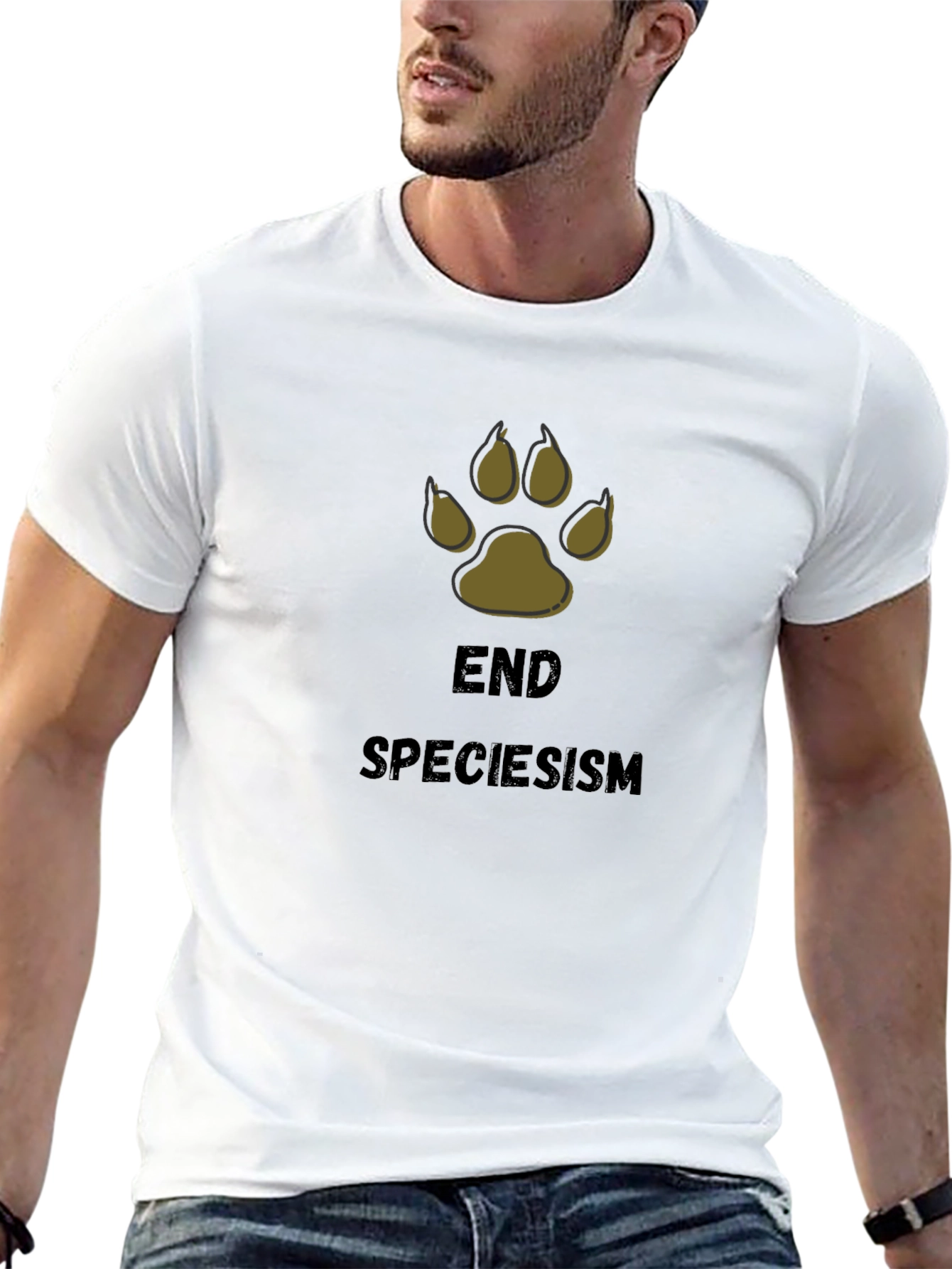End Speciesism T-Shirt - Animal Rights Tee