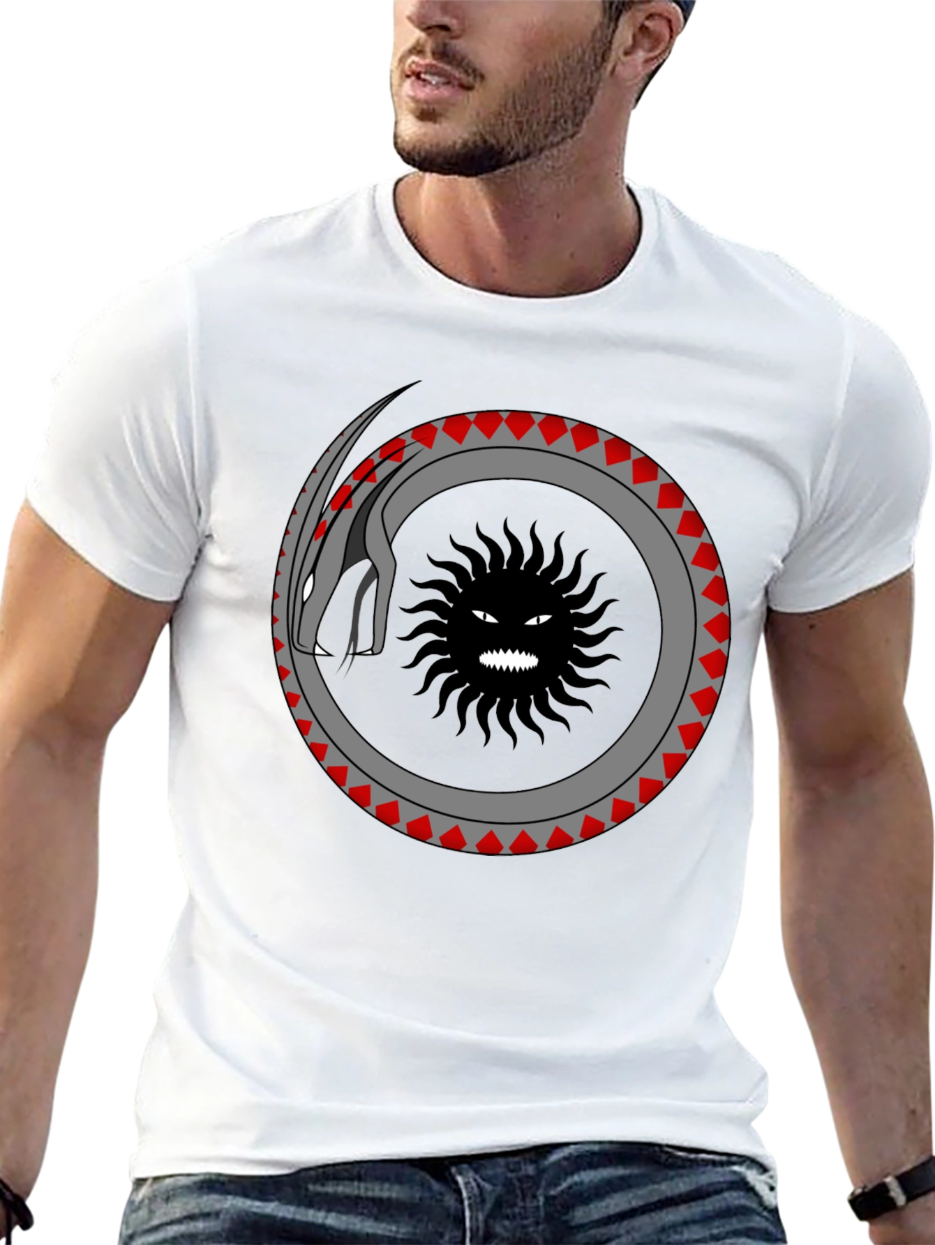 Ouroboros Sun Graphic Tee