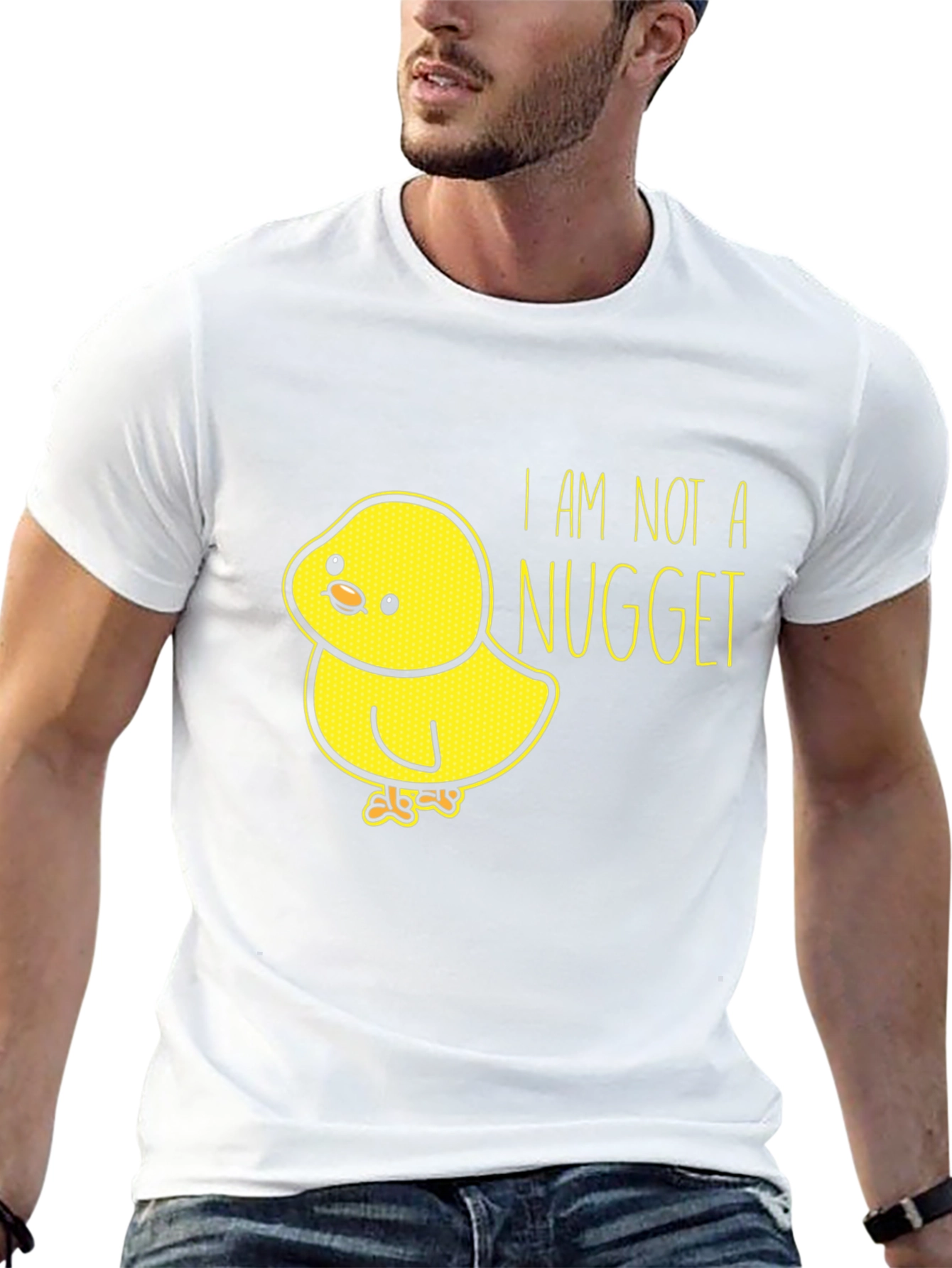 I am Not a Nugget Funny Chick T-Shirt