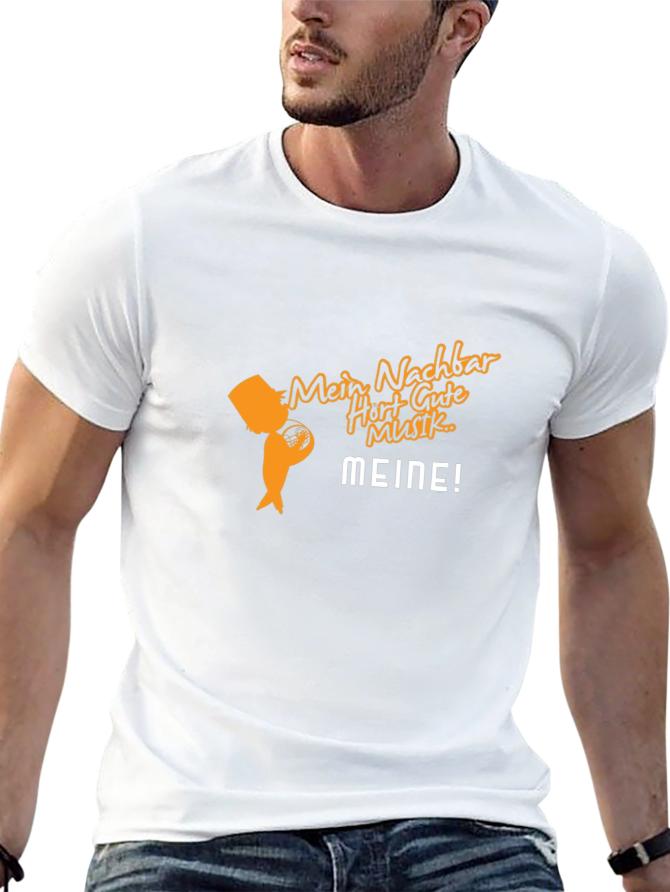Funny Mein Nachbar Graphic T-Shirt