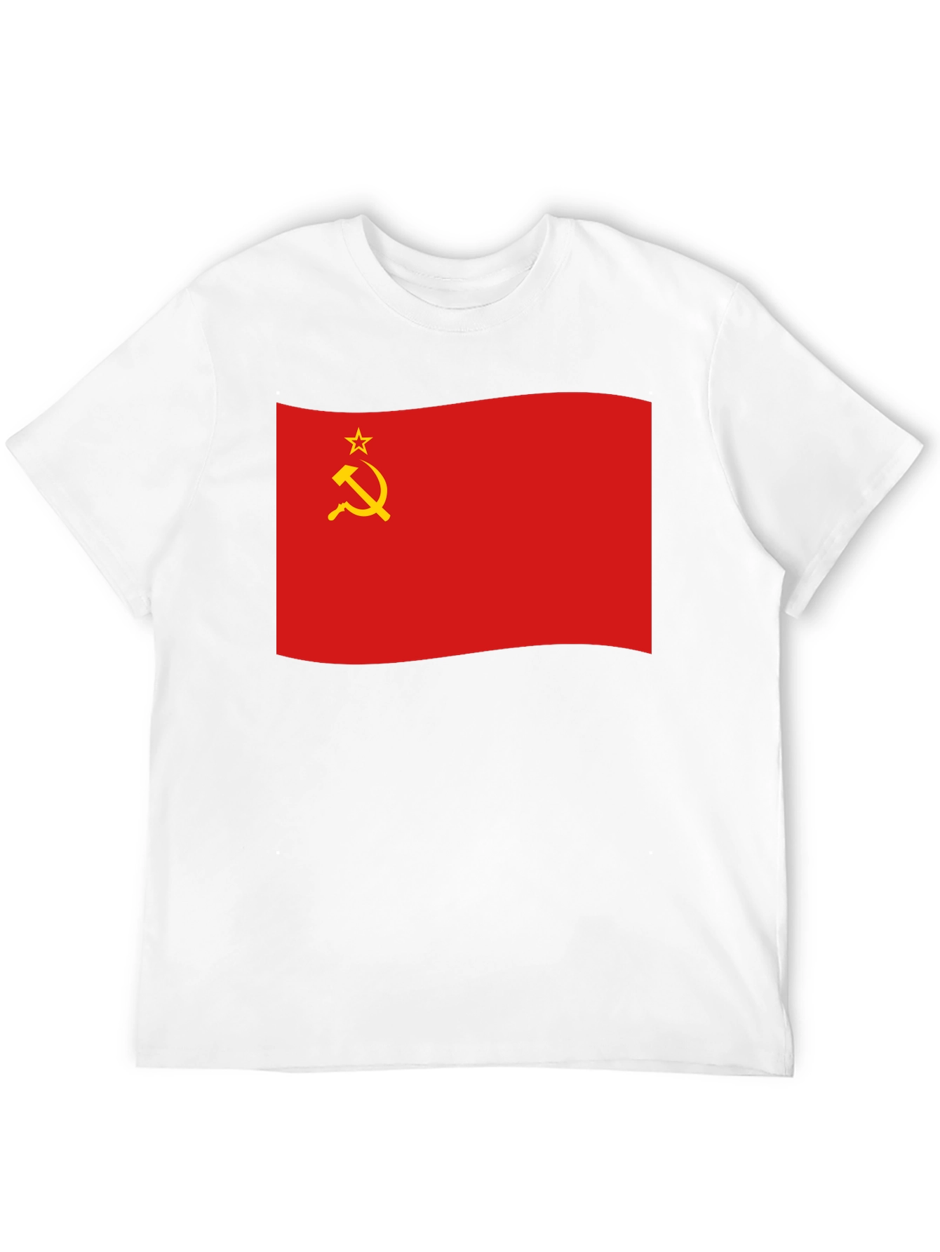 Soviet Union Flag Black T-Shirt