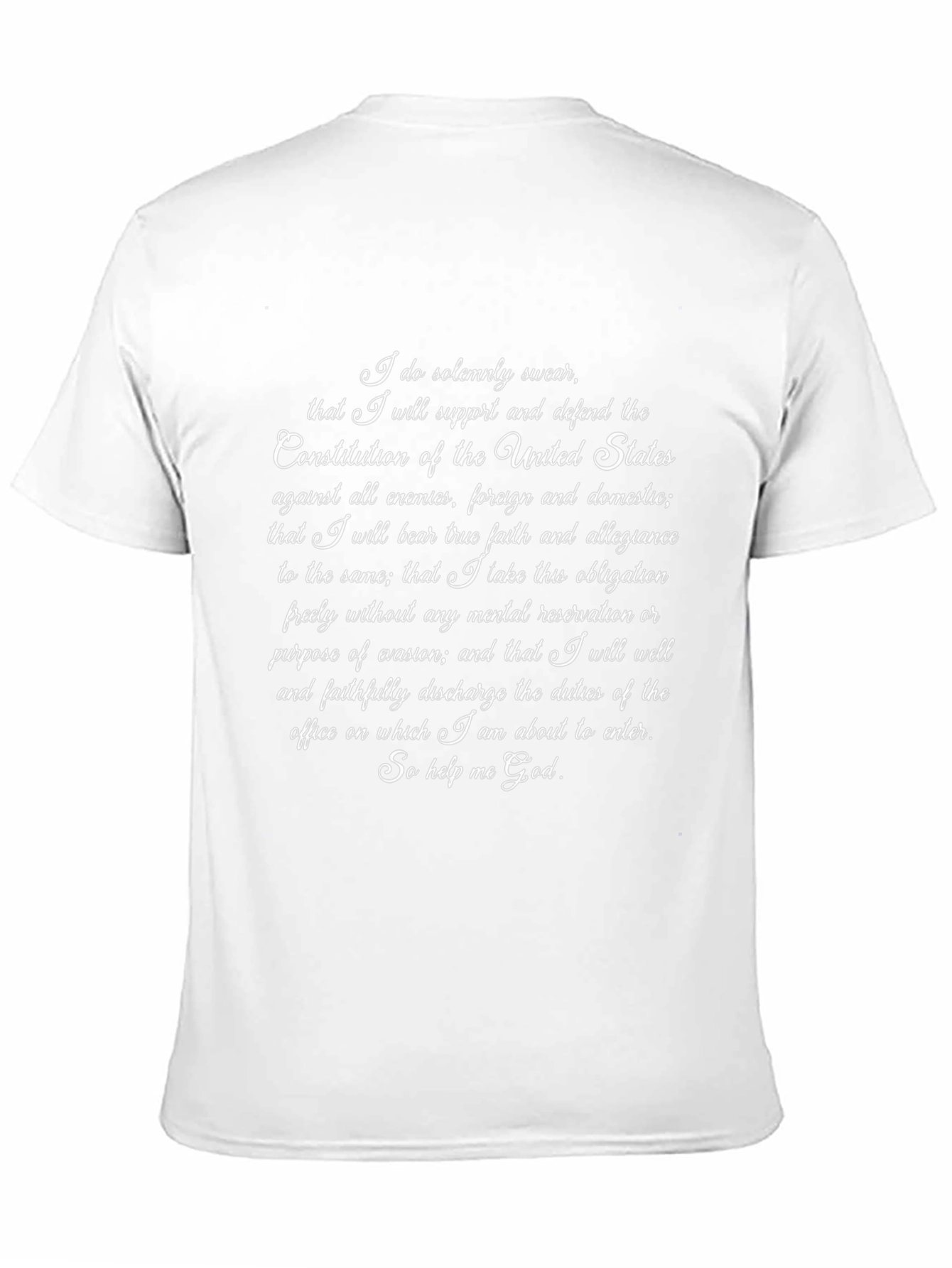 Oath of Office Graphic T-Shirt