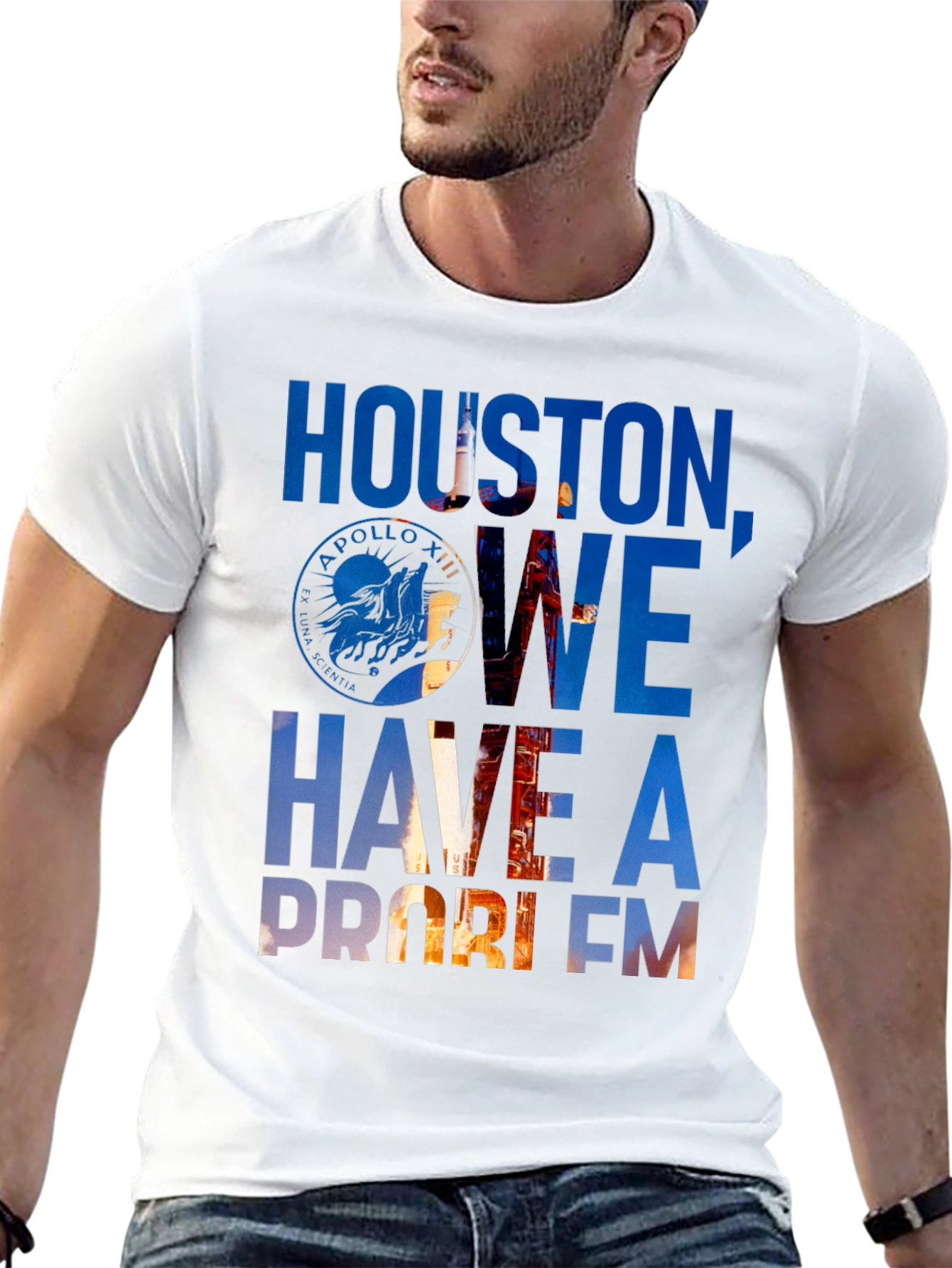 Houston We Have a Problem Graphic T-Shirt