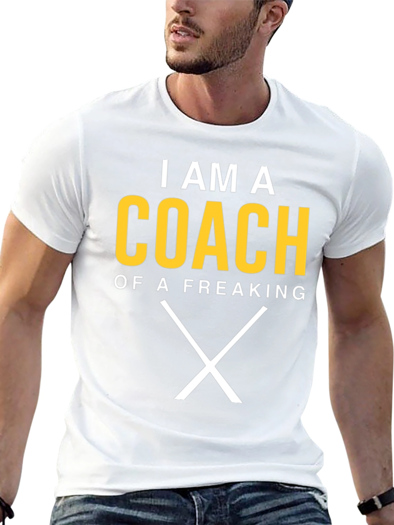 I am a Coach T-Shirt Hockey Design