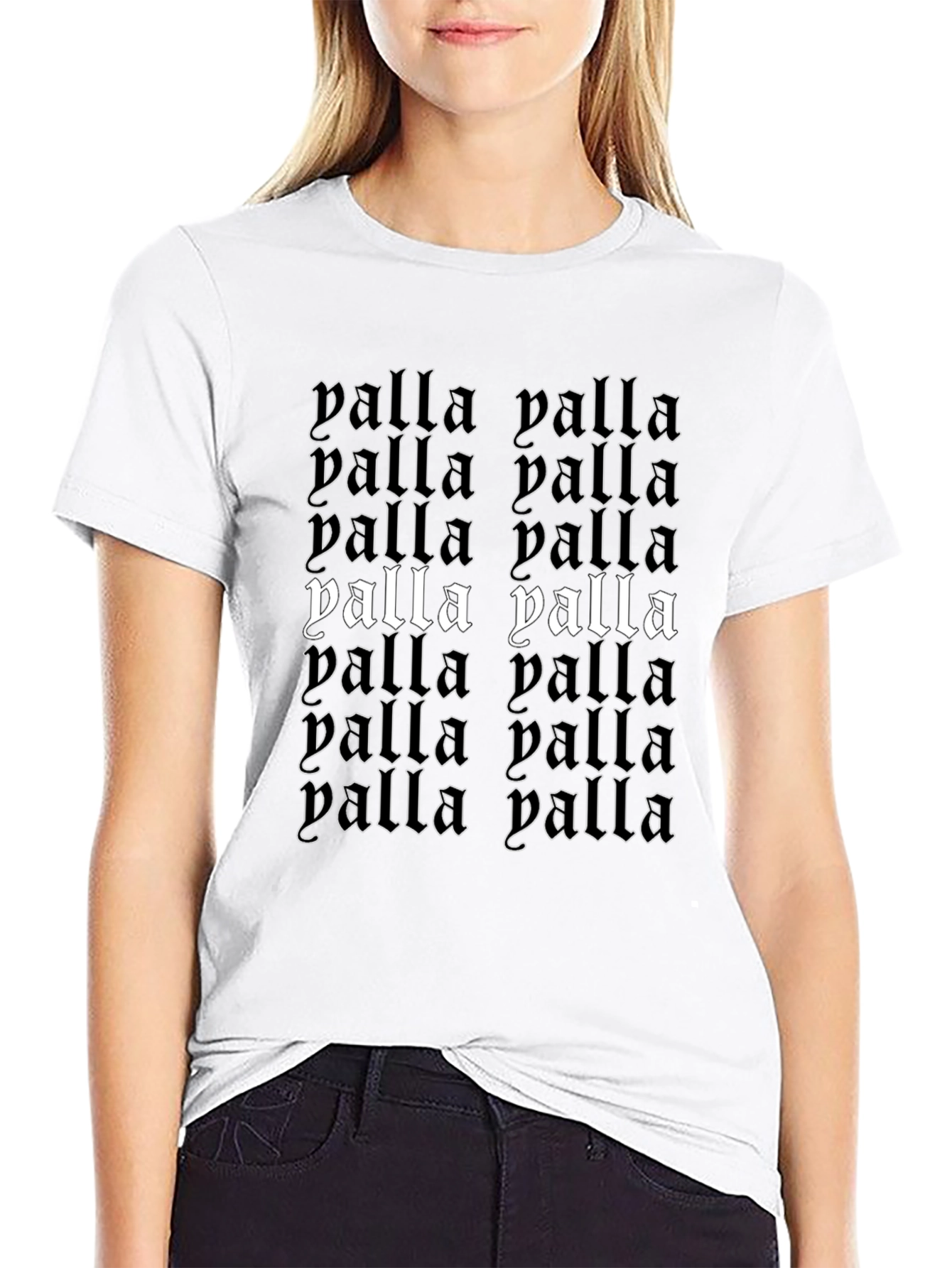 Palla Black Graphic Tee - Streetwear Style