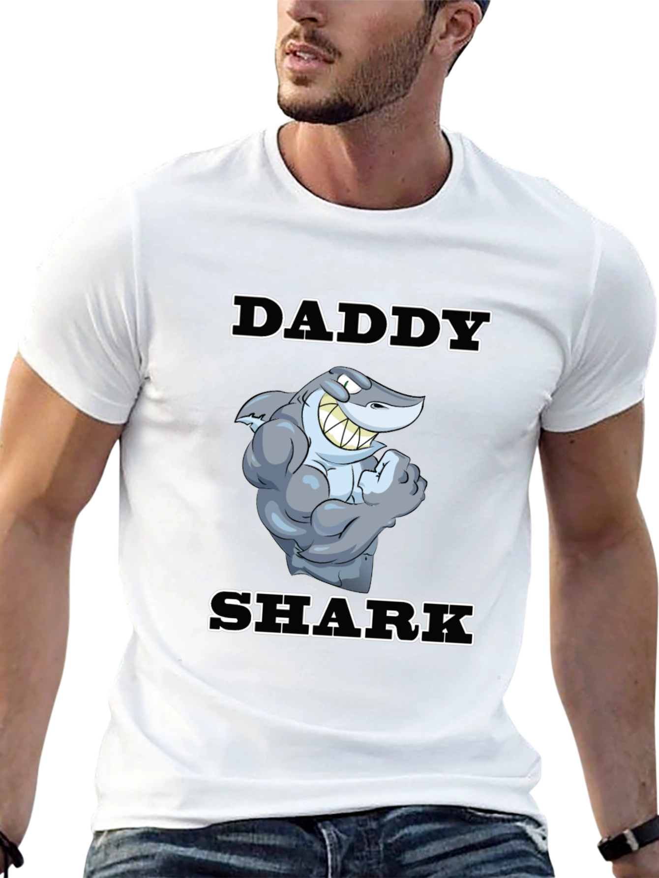 Daddy Shark Graphic T-Shirt - Fun & Stylish