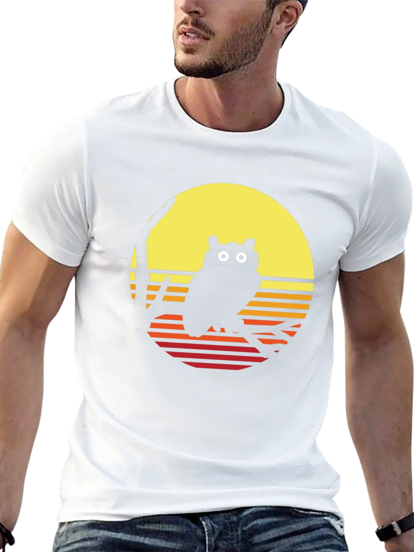 Retro Owl Graphic Tee