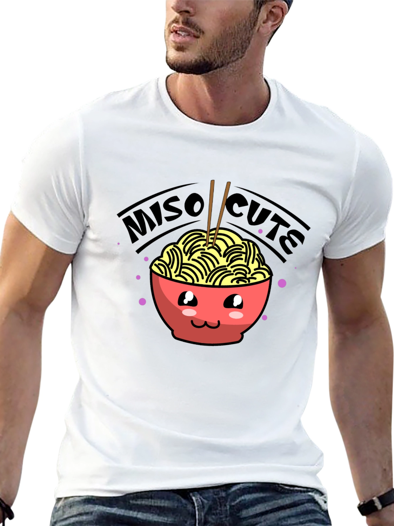 Miso Cute Ramen Graphic Tee