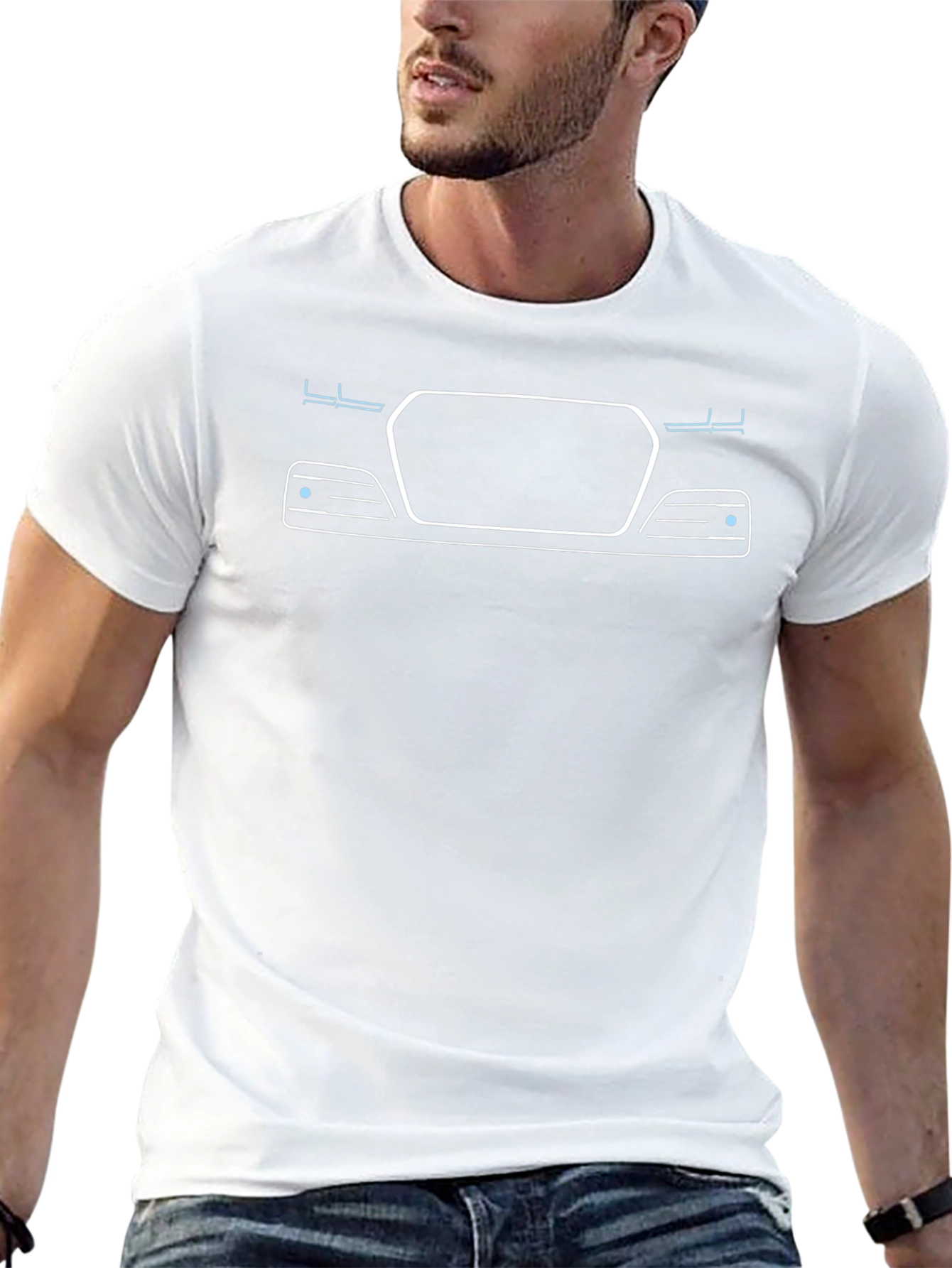 Modern Car Front Design T-Shirt