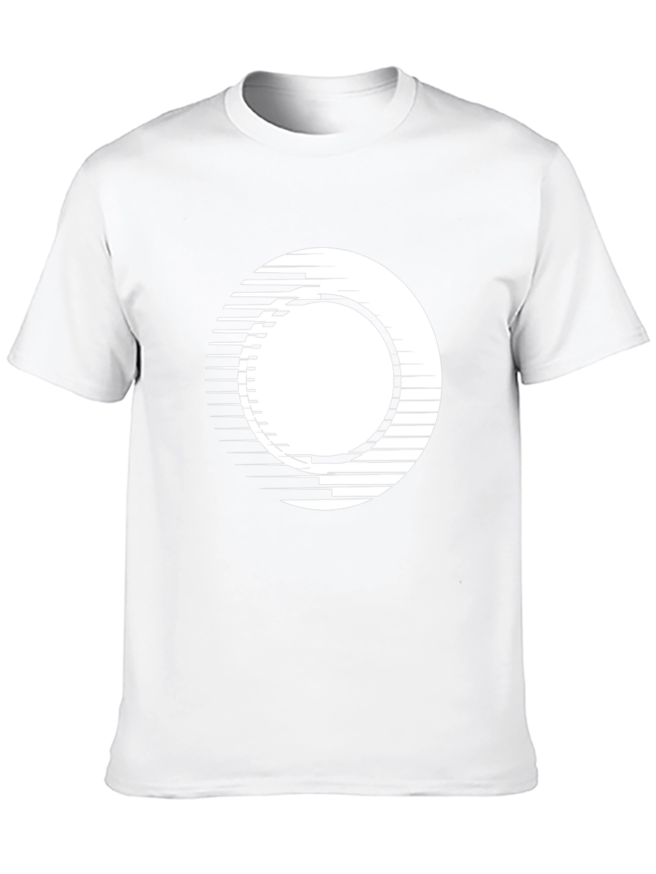 Abstract Circle Graphic Tee