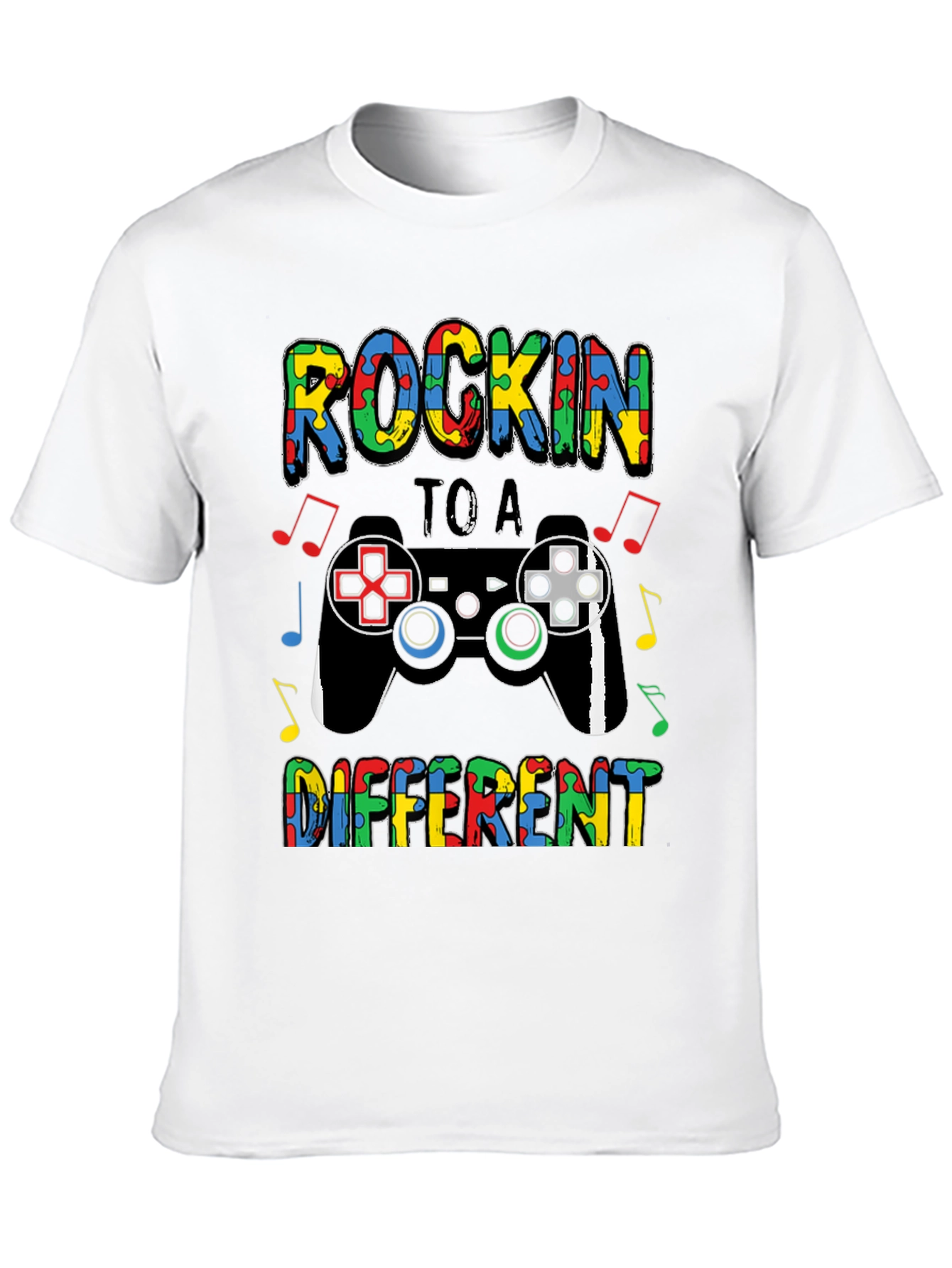 Autism Awareness Gamer T-Shirt