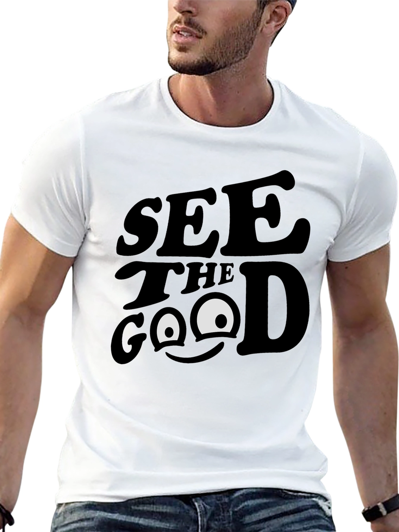 See The Good Graphic Tee - Black