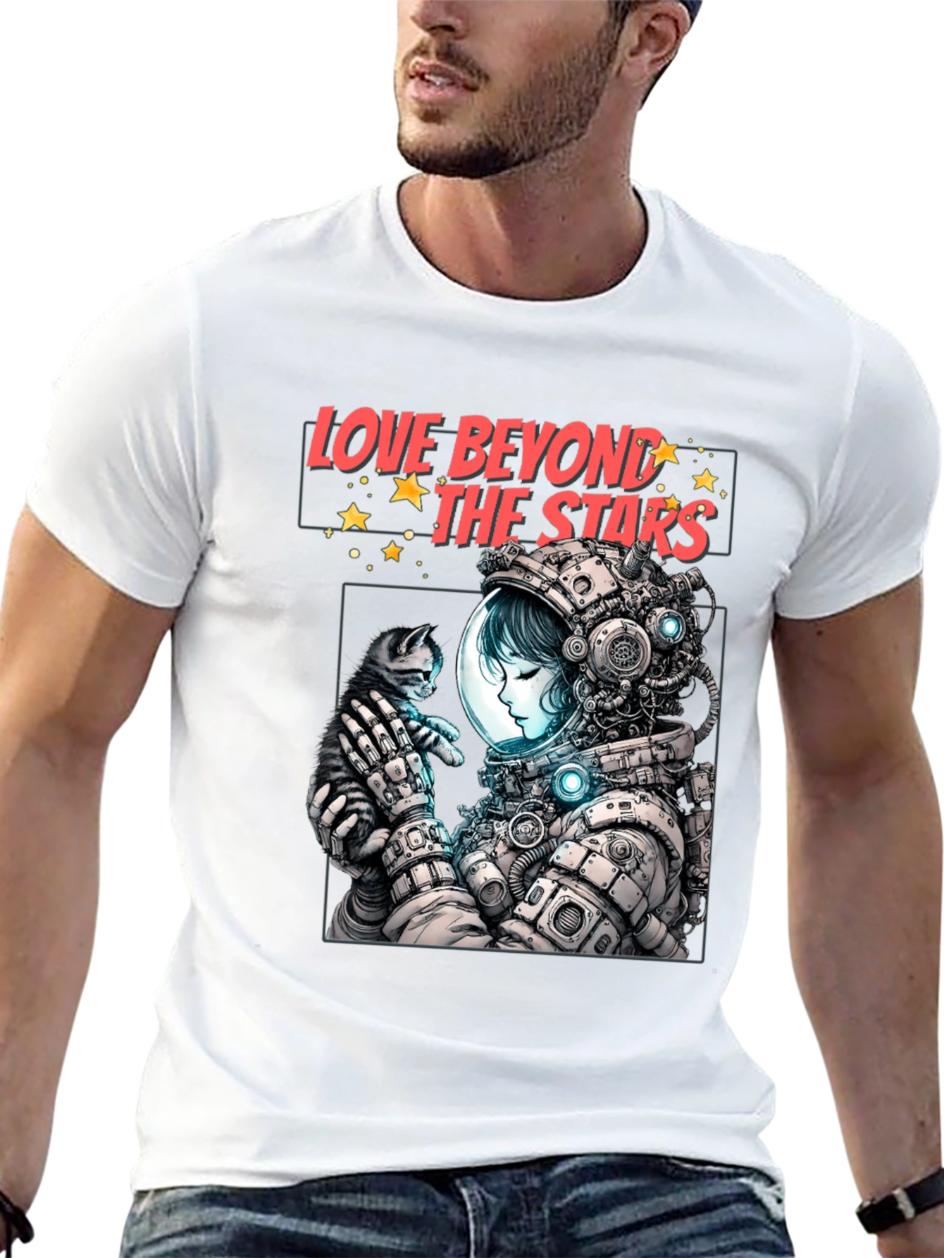 Love Beyond The Stars Graphic T-Shirt