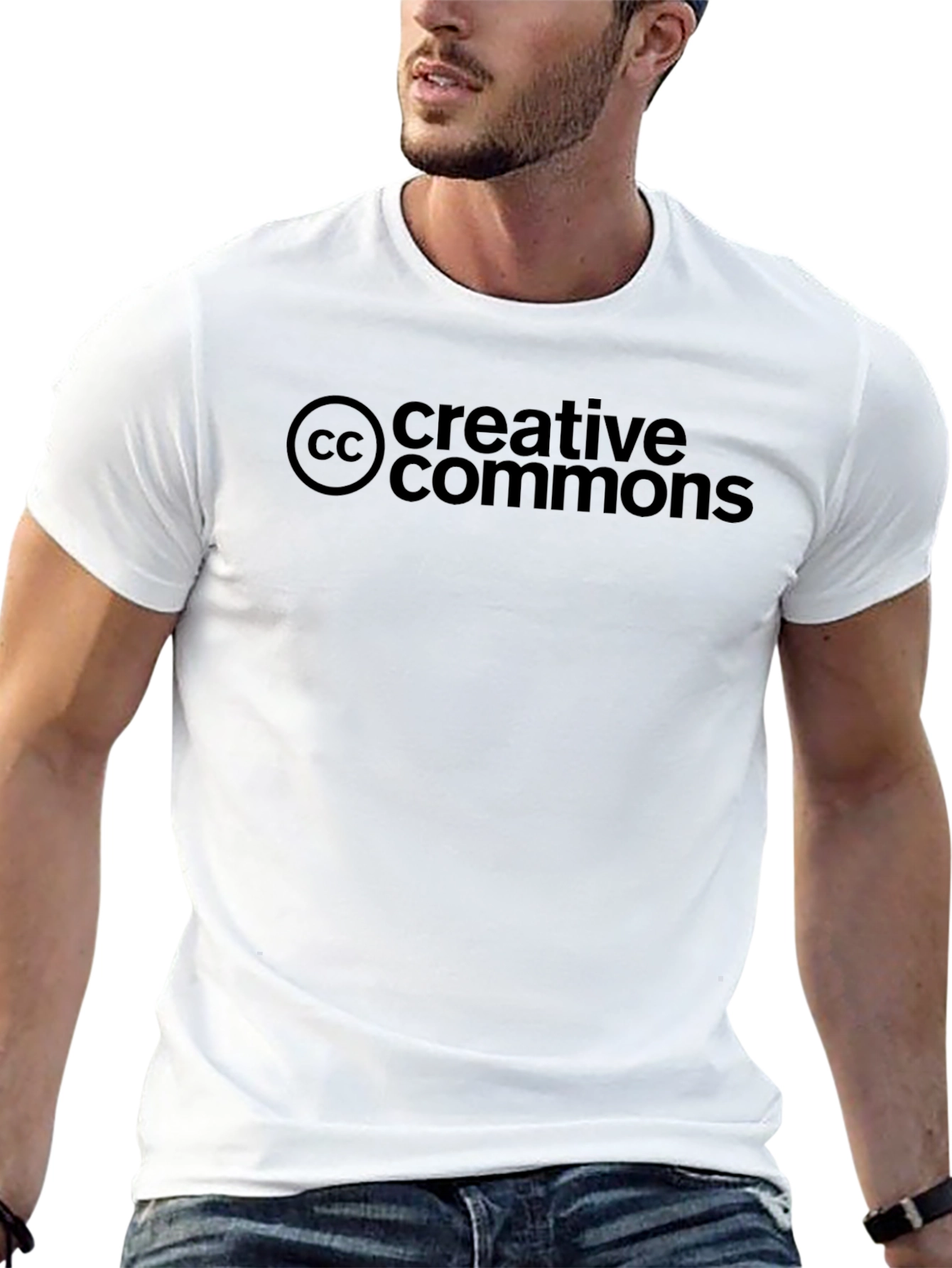 Creative Commons Black T-Shirt