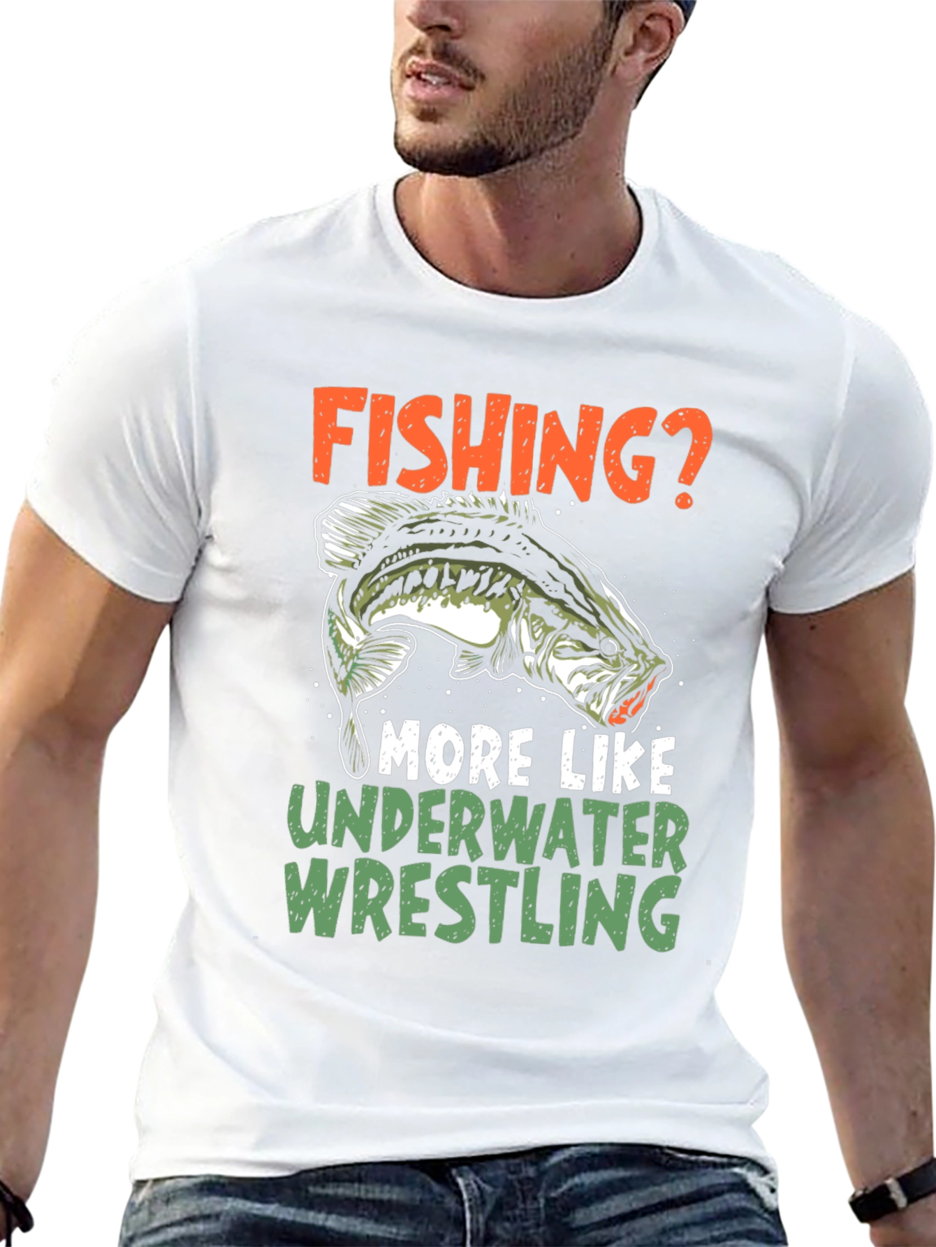 Fishing? Underwater Wrestling T-Shirt