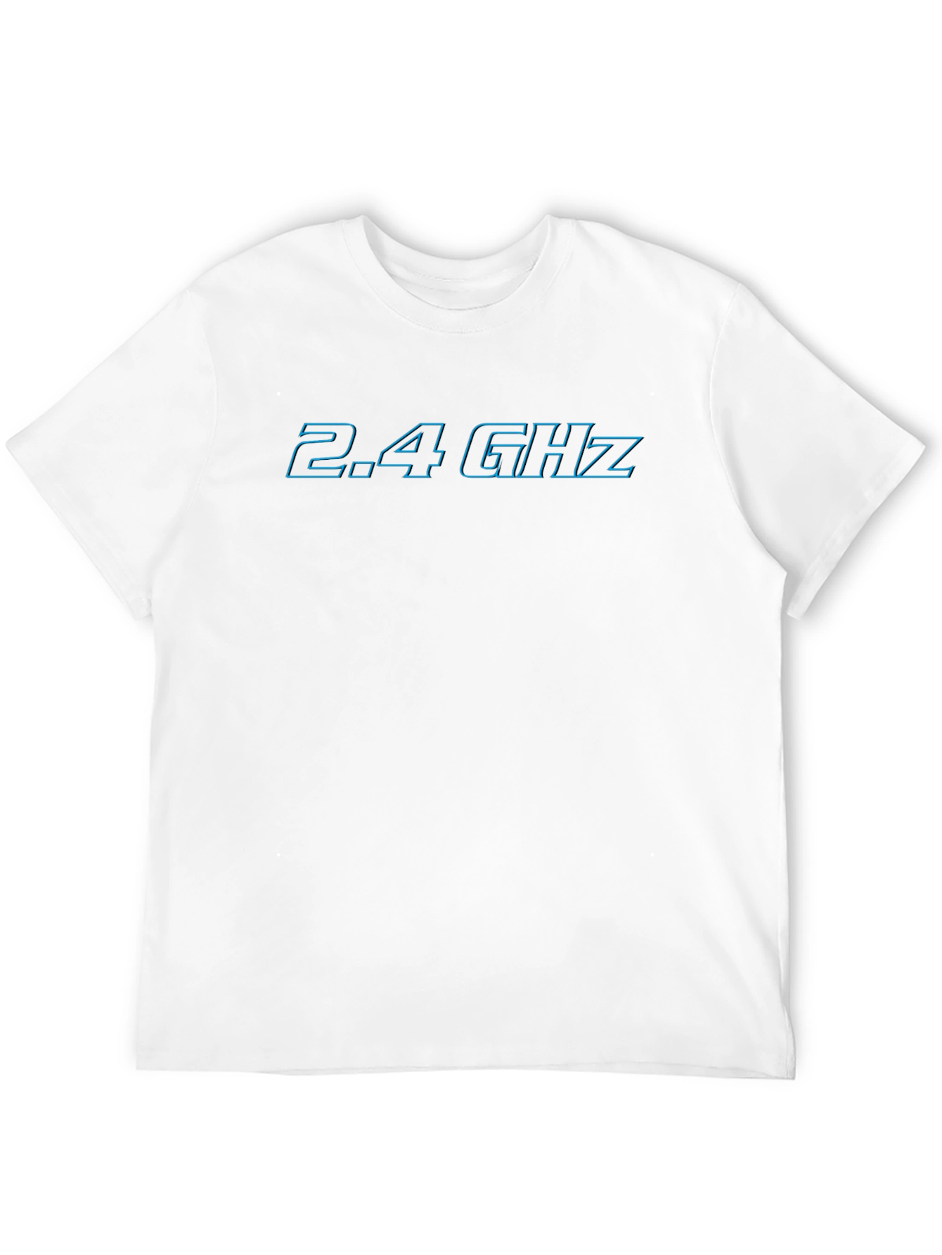 2.4 GHz Tech T-Shirt - Cool Geeky Design