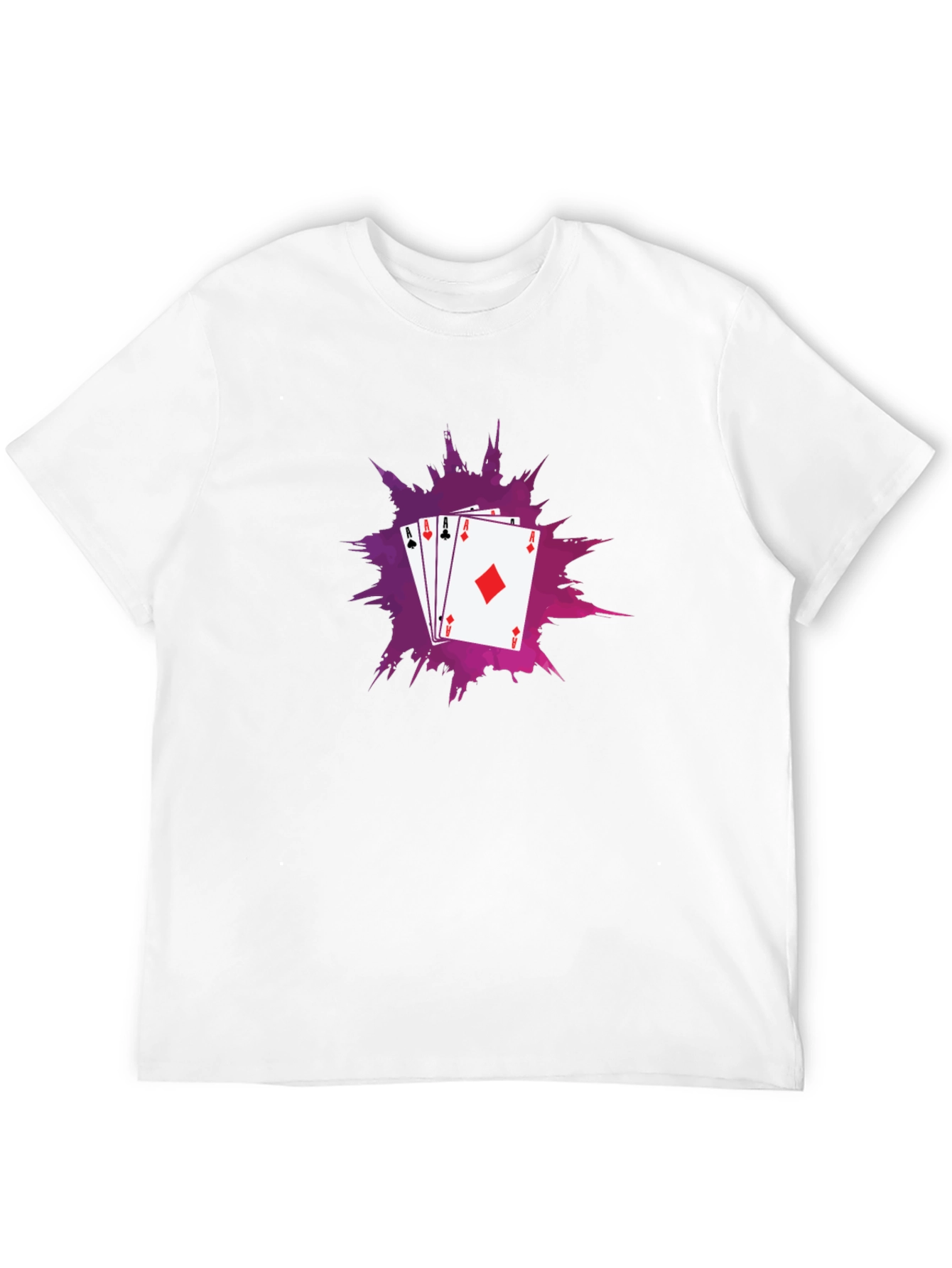 Ace Up Your Sleeve Tee - Gambling T-Shirt