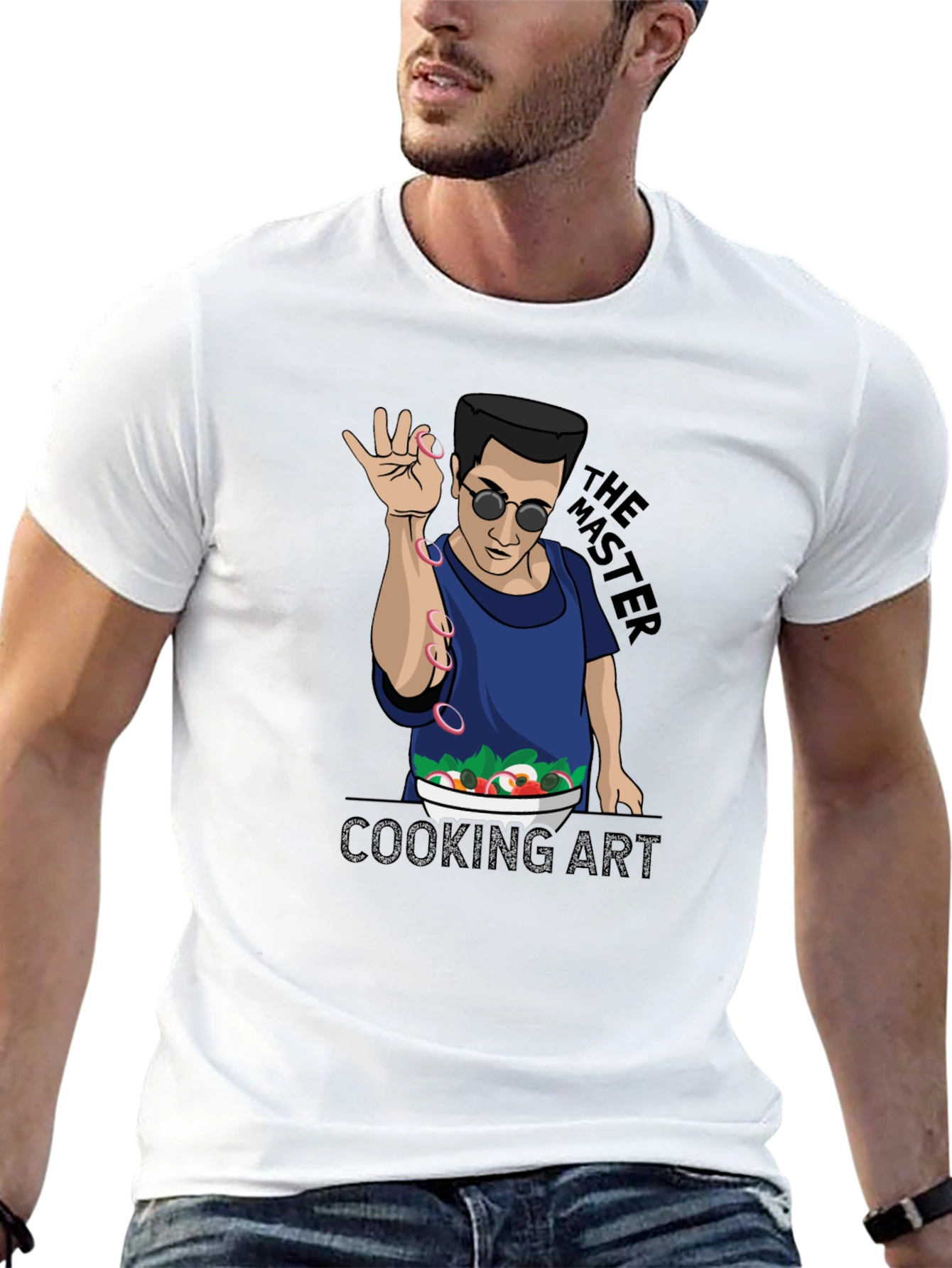 The Master Cooking Art T-Shirt - Black