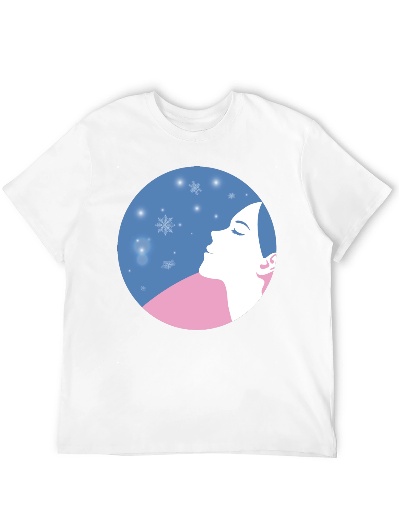 Winter Dream T-Shirt - Artistic Silhouette Design