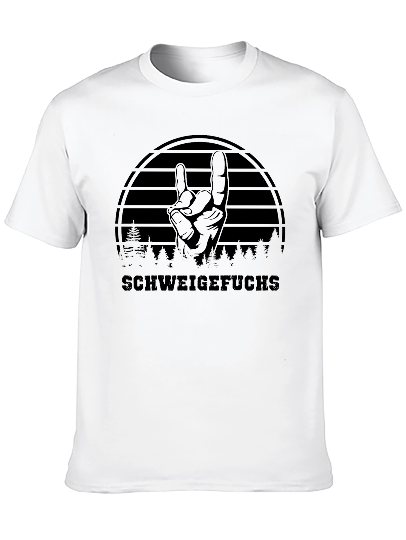 Schweigefuchs Graphic Tee - Rock On