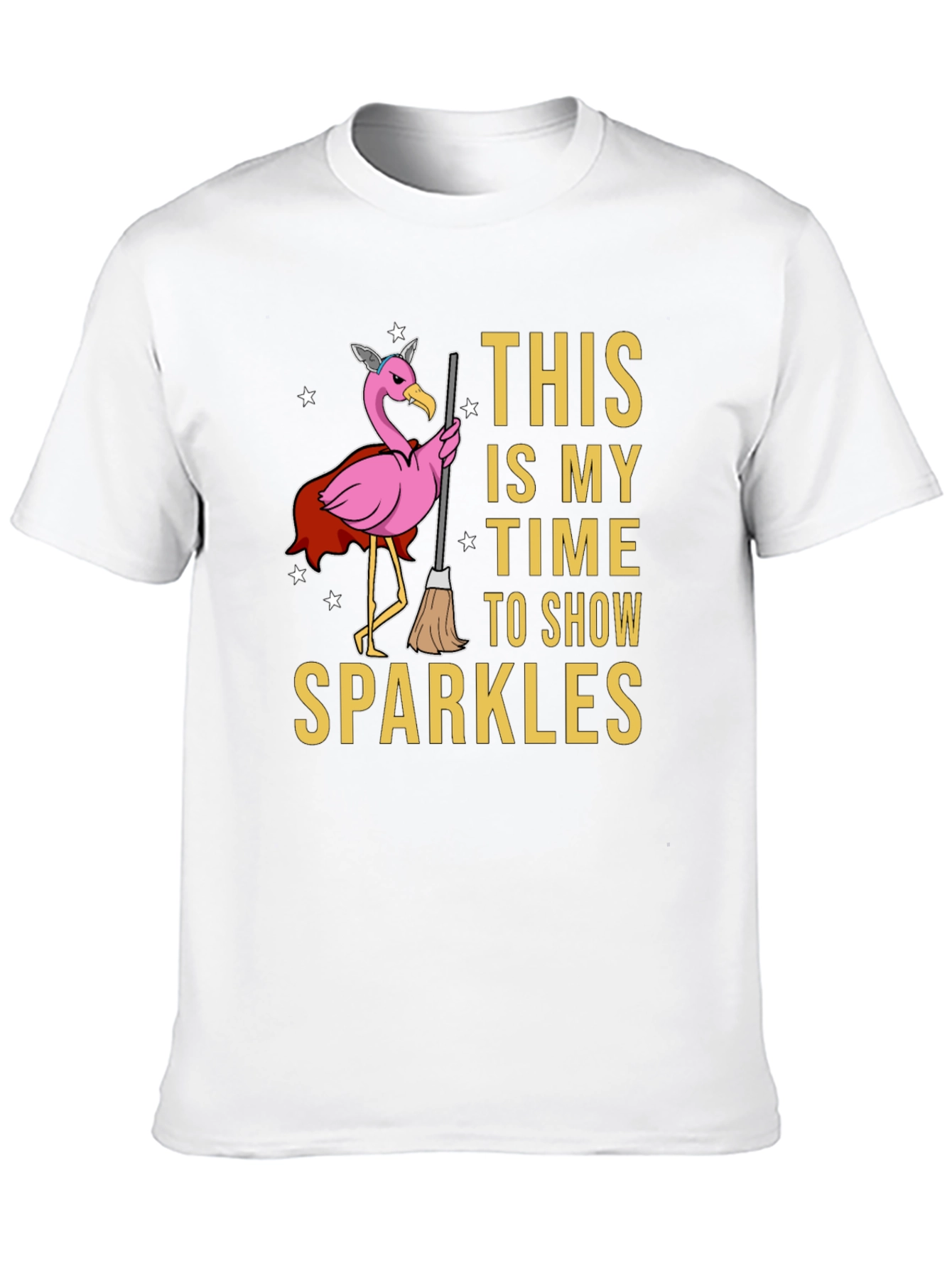 Sparkle Time Flamingo T-Shirt